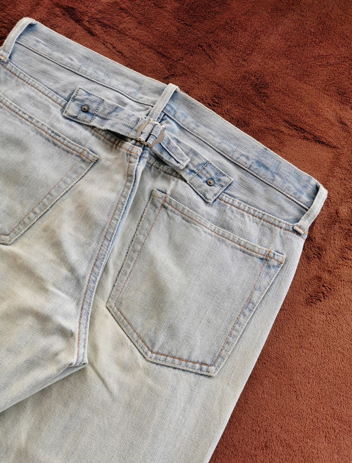 Japanese Brand Global Work Selvedge 3Quarter Short Denim Jeans Size US 34 / EU 50 - 9 Thumbnail