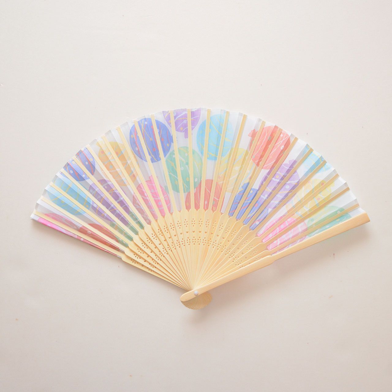 Other Japanese Folding Fan Sensu Water Balloon (Mizufuusen) Design Size ONE SIZE - 3 Thumbnail