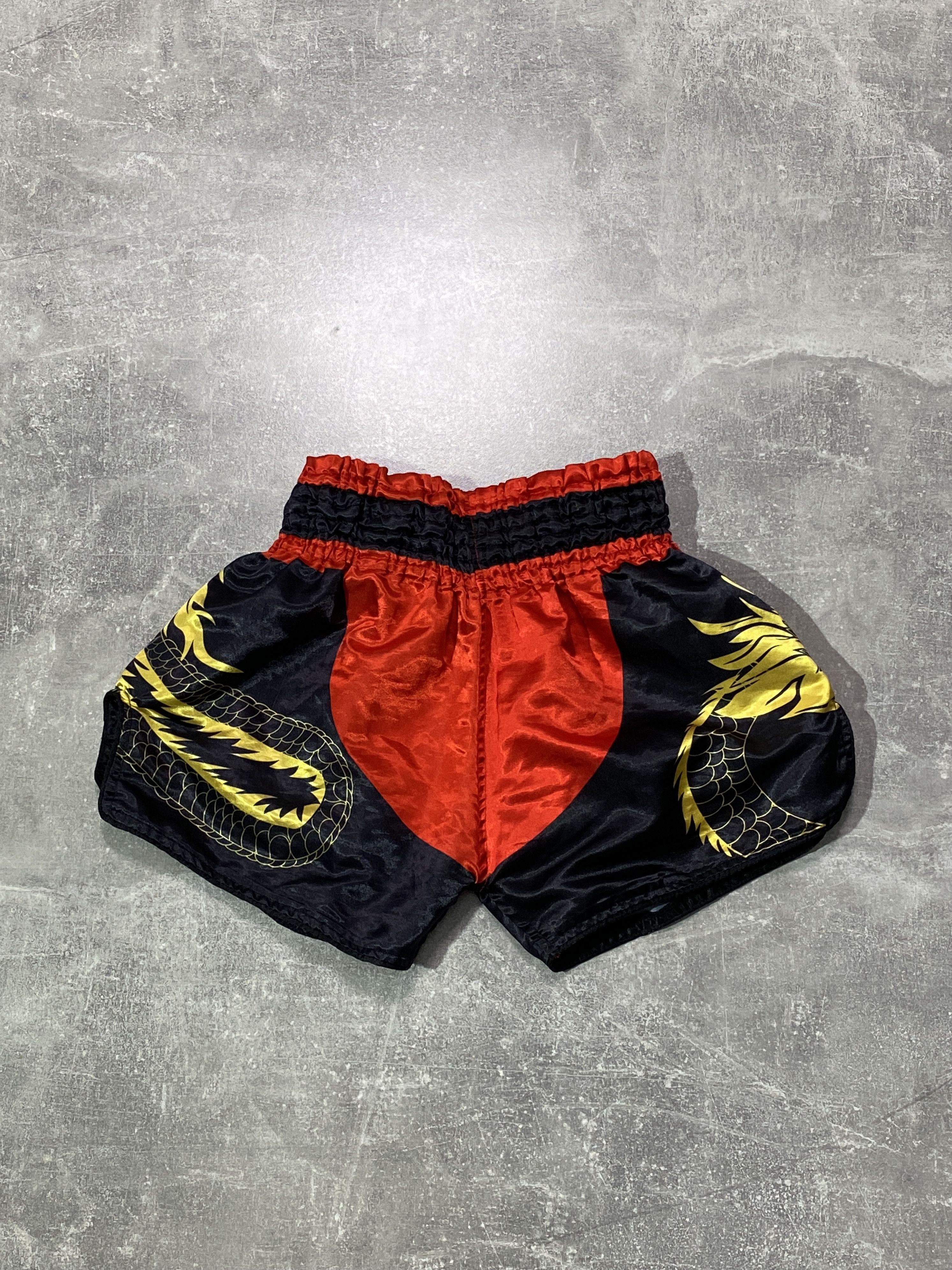 Japanese Brand Vintage Y2K Muay-Thai Japanese Dragon Shorts Size US 30 / EU 46 - 4 Thumbnail