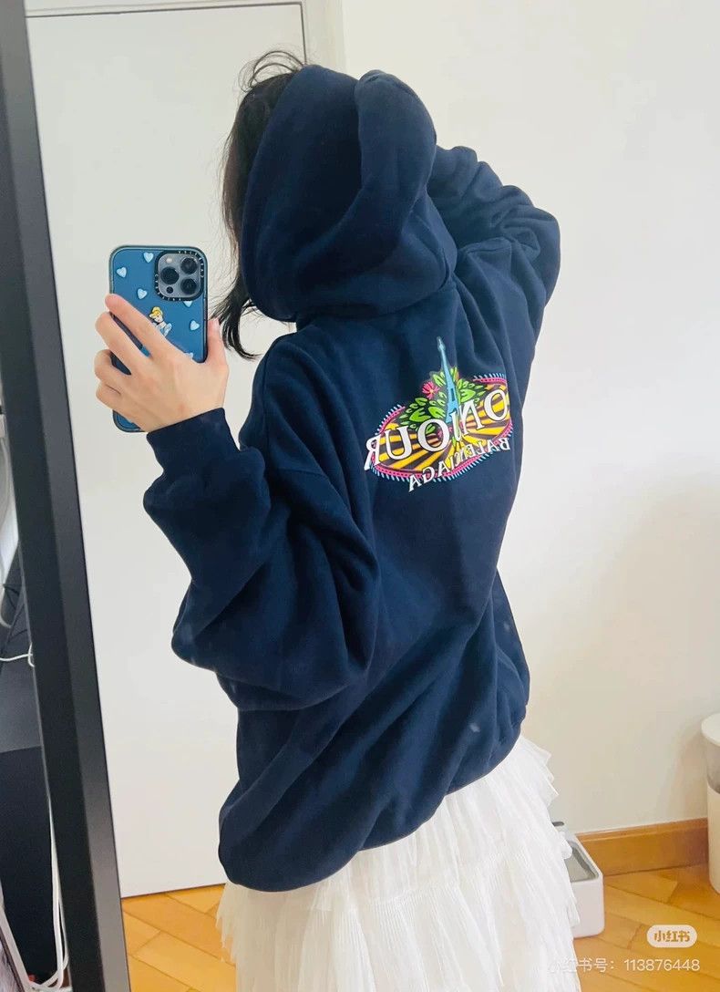 Balenciaga Balenciaga Eiffel Tower Logo Sweatshirt Size US M / EU 48-50 / 2 - 7 Thumbnail
