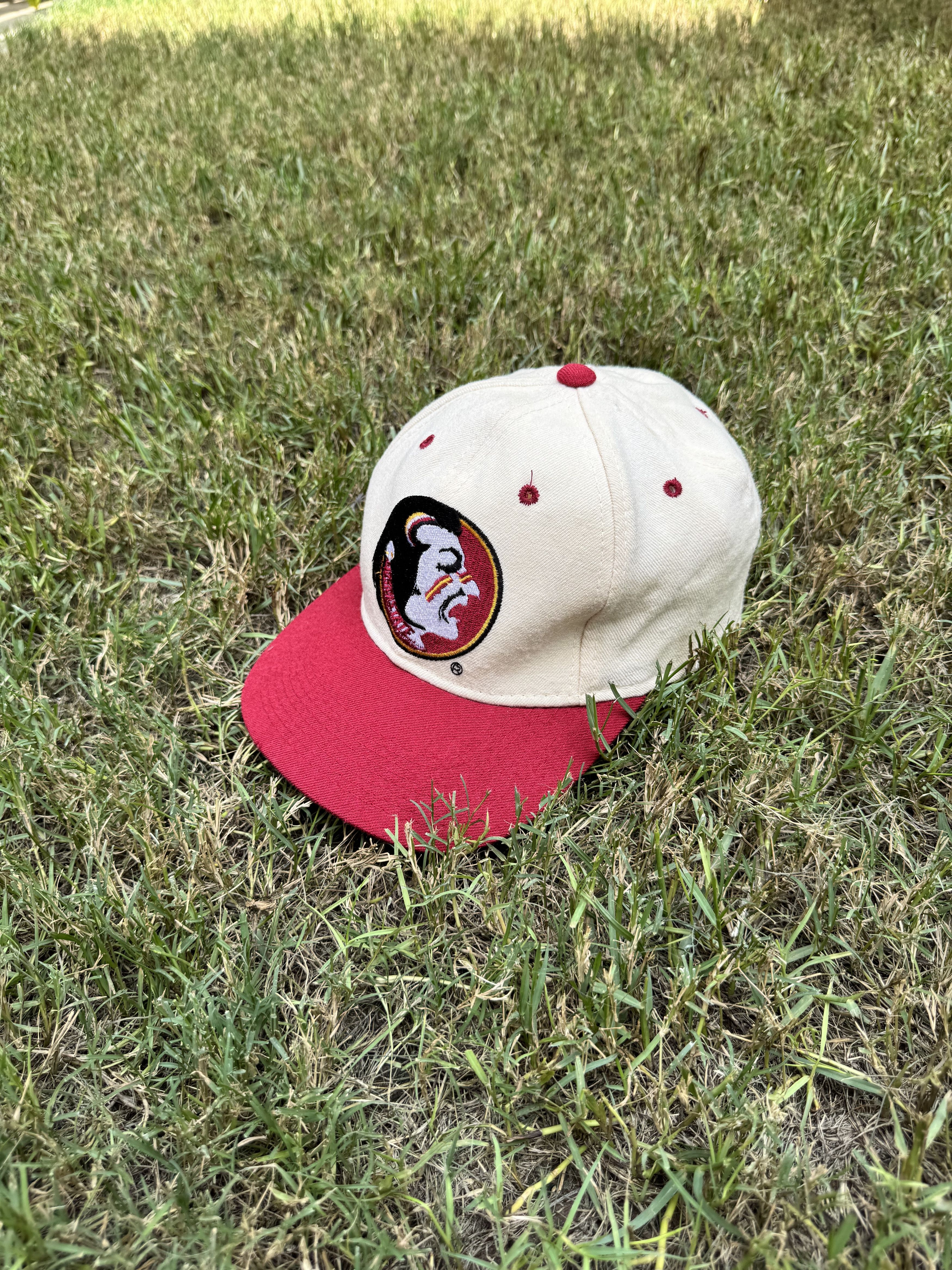 Vintage Vintage 90s Florida State Noles Fitted Hat Size ONE SIZE - 1 Thumbnail