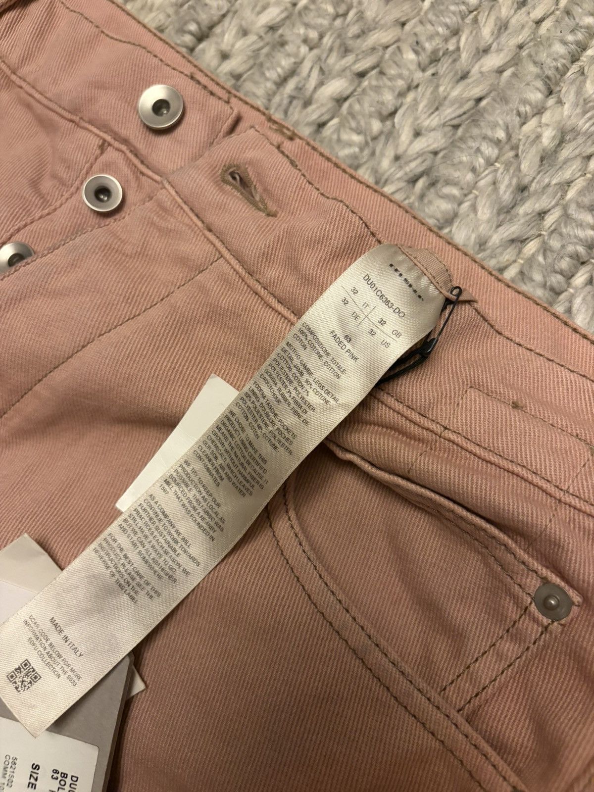 Rick Owens Drkshdw Rick owen bolan banana NEW WITH TAGS Size US 32 / EU 48 - 5 Thumbnail