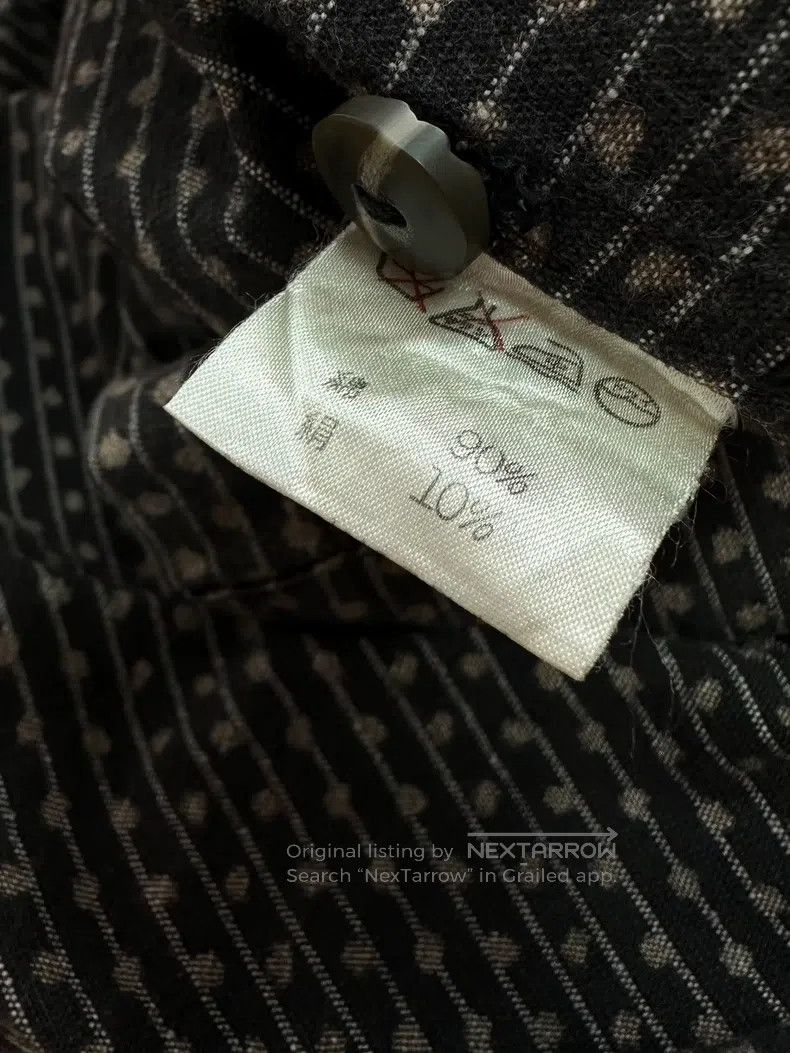 Issey Miyake Issey Miyake Pocket Collar Logo Silk Shirt Size L / US 10 / IT 46 - 9 Thumbnail