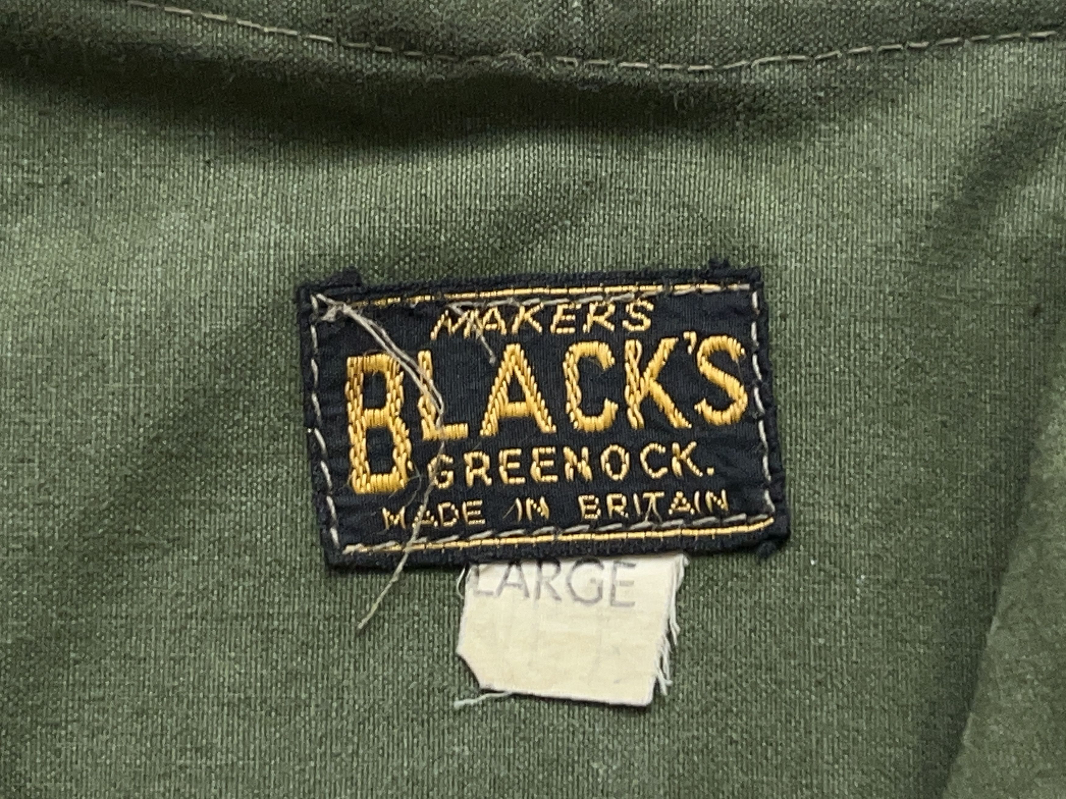 SMOCK × Vintage Blacks of Greenock Makers British Smock Windproof Jacket Size US L / EU 52-54 / 3 - 6 Thumbnail