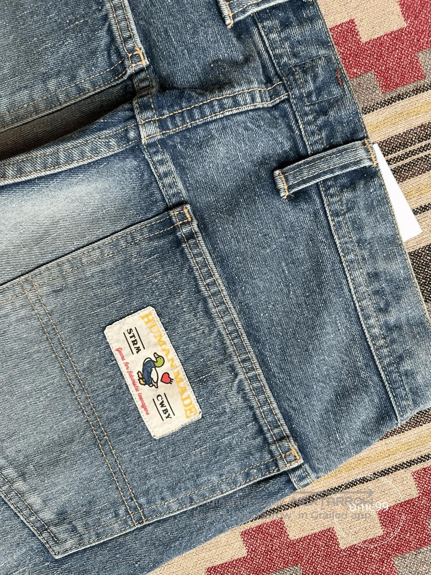 Human Made human made storm cowboy denim type 1968. Size US 32 / EU 48 - 9 Thumbnail