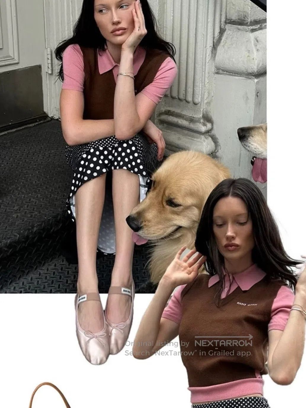 Miu Miu Miu Miu Brown Pink Color. Size S / US 4 / IT 40 - 8 Thumbnail
