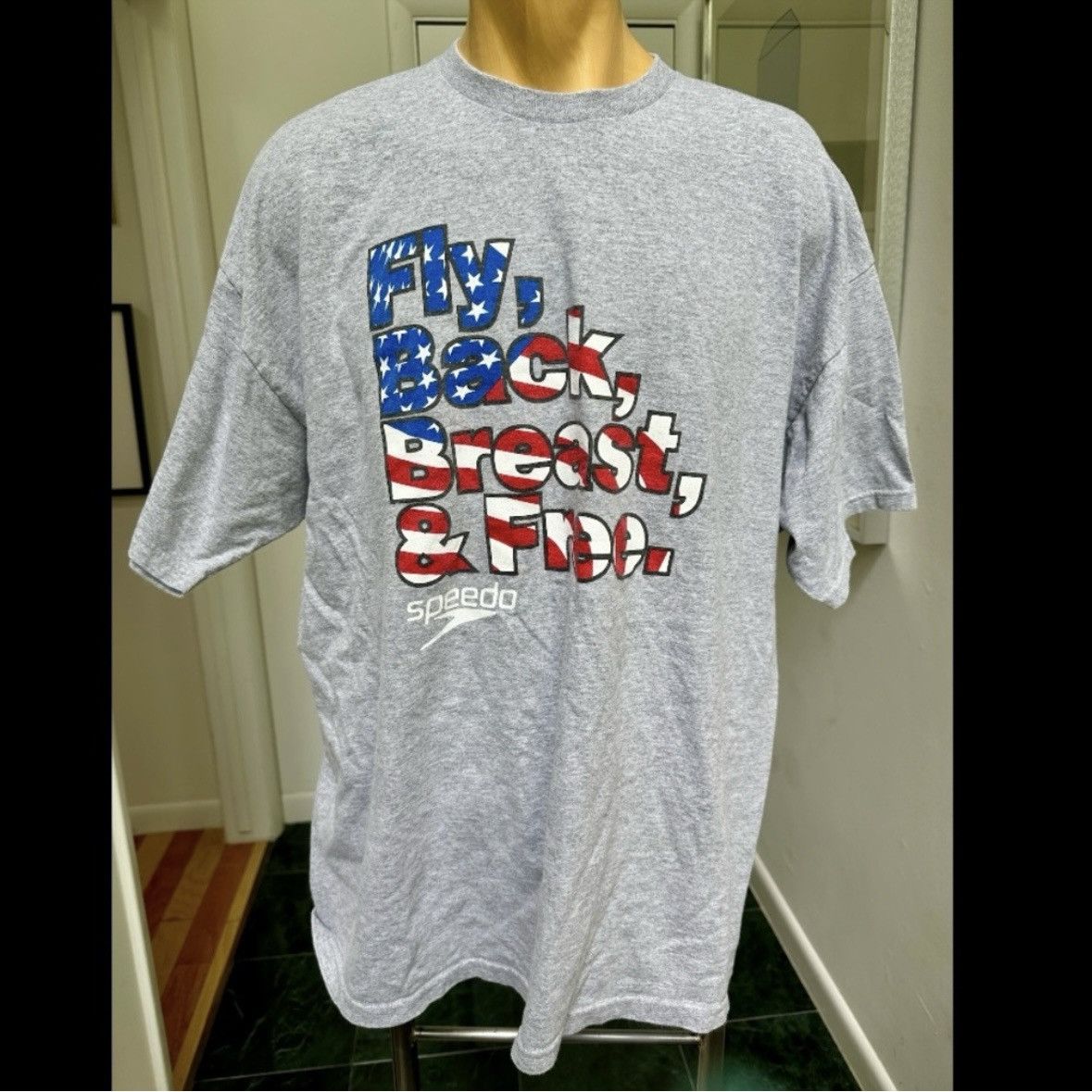 Speedo SPEEDO TSHIRT INDIVIDUAL MEDLEY FLY BACK BREAST FREE XXL Size US XXL / EU 58 / 5 - 1 Thumbnail