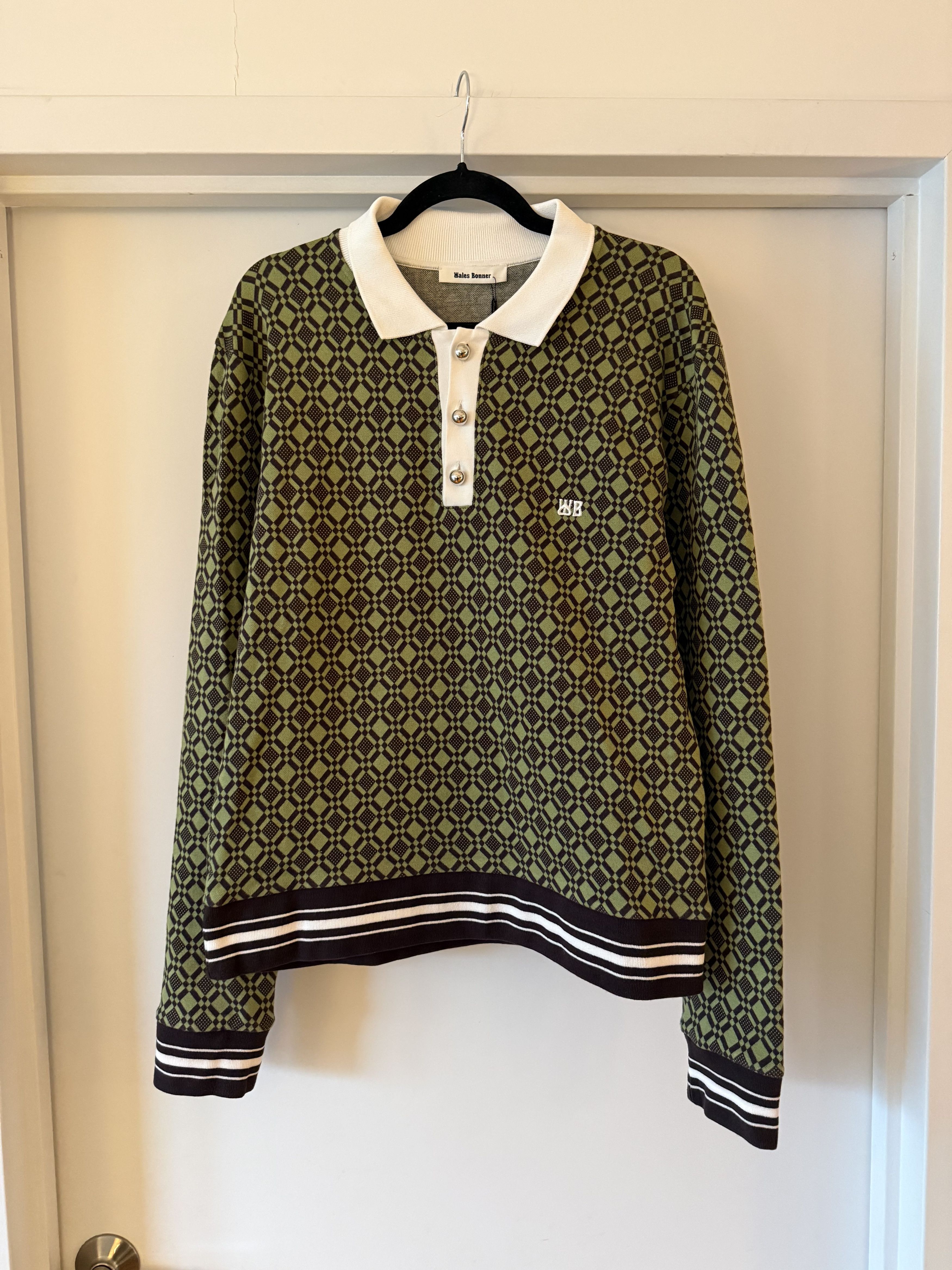 Wales Bonner Wales Bonner Power Top Size US XL / EU 56 / 4 - 2 Thumbnail