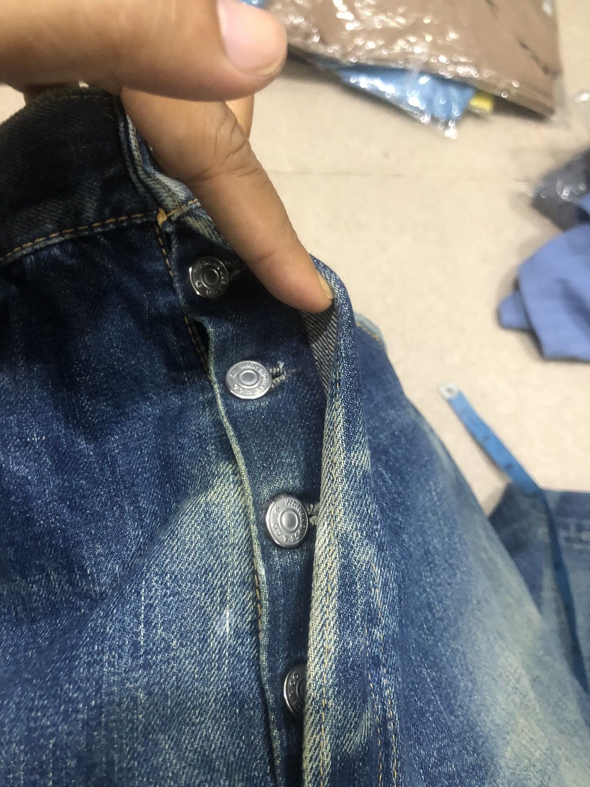 Japanese Brand × Warehouse Vintage Warehouse Gold Line Selvedge denim Size US 32 / EU 48 - 13 Thumbnail