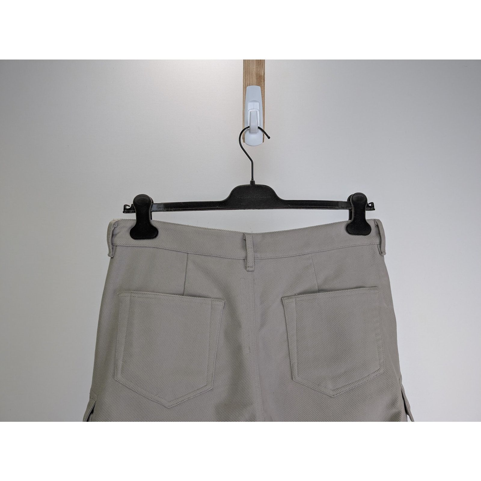 Rick Owens o1rshd1 Double Cargo Pants in Pearl Size US 34 / EU 50 - 8 Thumbnail