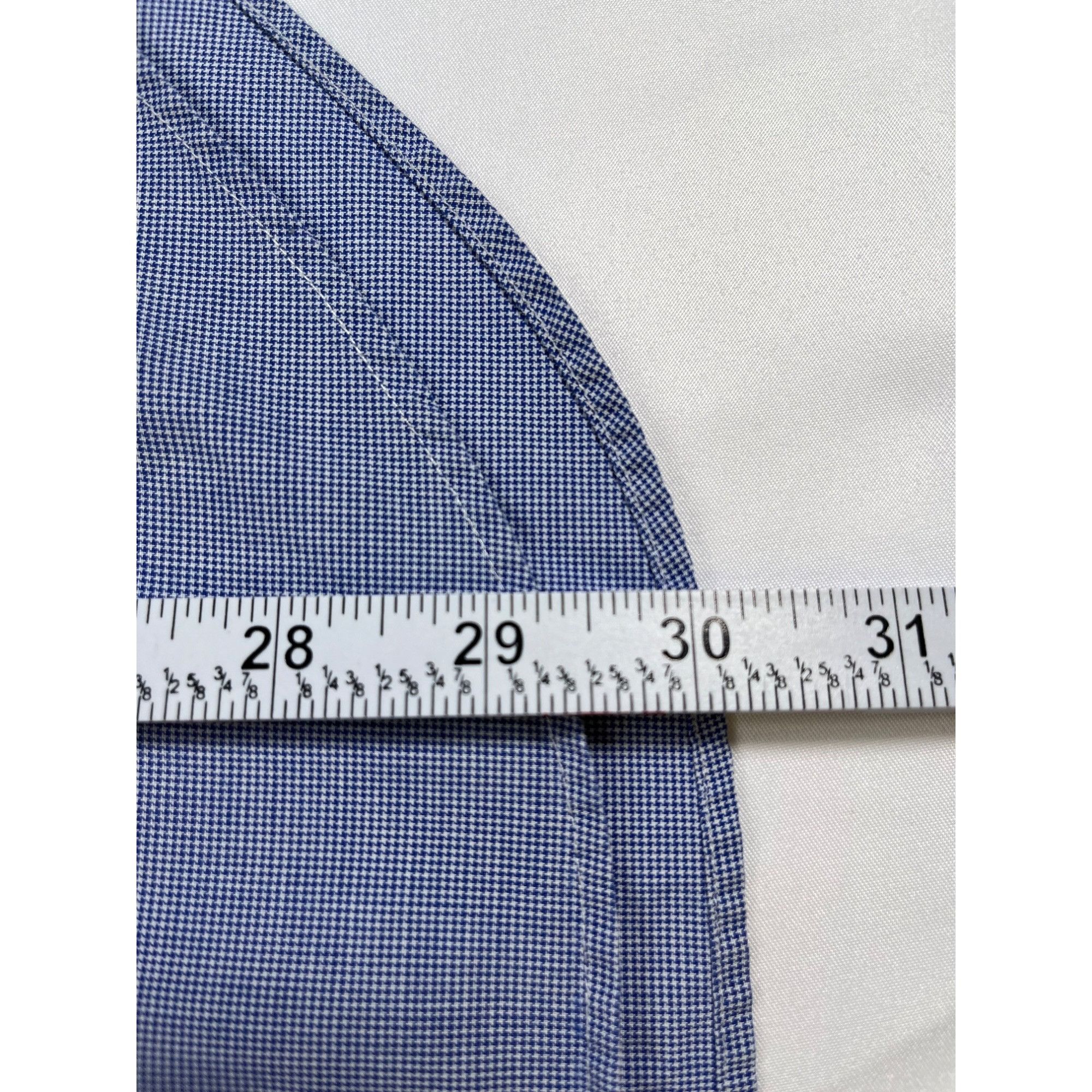 Lauren Ralph Lauren Lauren Ralph Lauren SKU 7542 Mens Blue Checkered Button-Down Size US M / EU 48-50 / 2 - 8 Thumbnail