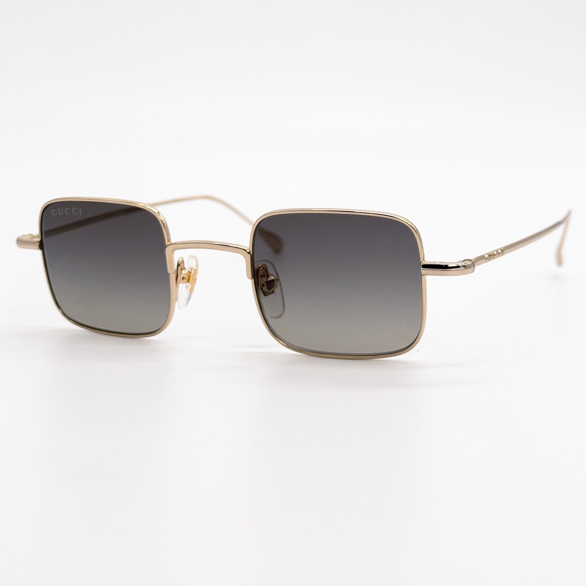 Gucci NEW GUCCI SUNGLASSES GG1813S 001 GOLD/GRAY WOMEN EYEWEAR GUC Size ONE SIZE - 4 Thumbnail