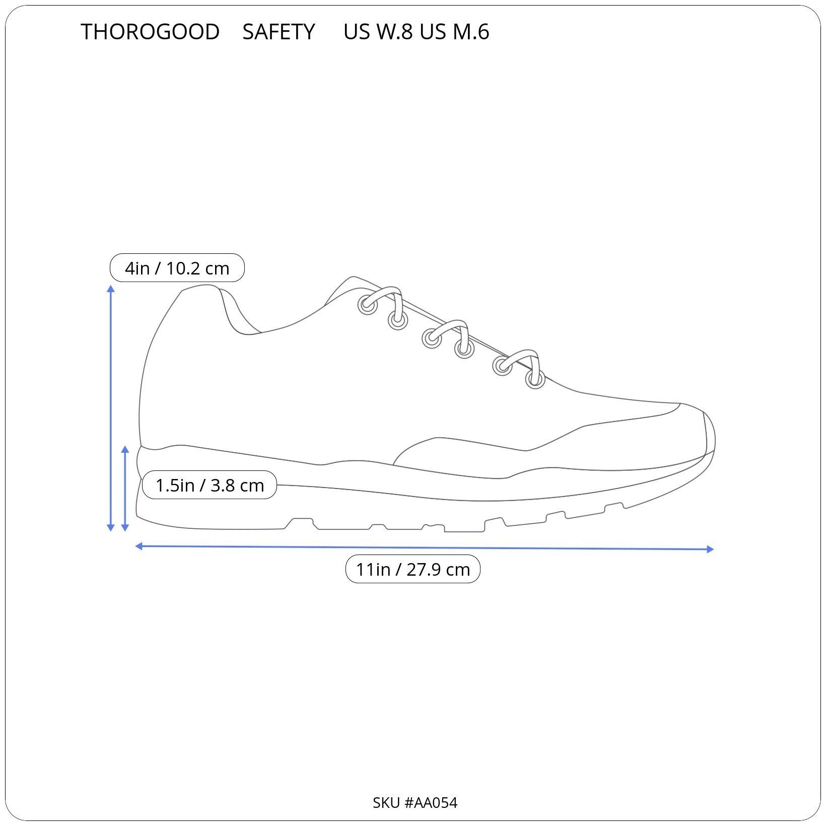 Thorogood Thorogood Work Athletic Slip Resisting Shoes Saftey Toe W Sz Size US 8 / IT 38 - 6 Thumbnail
