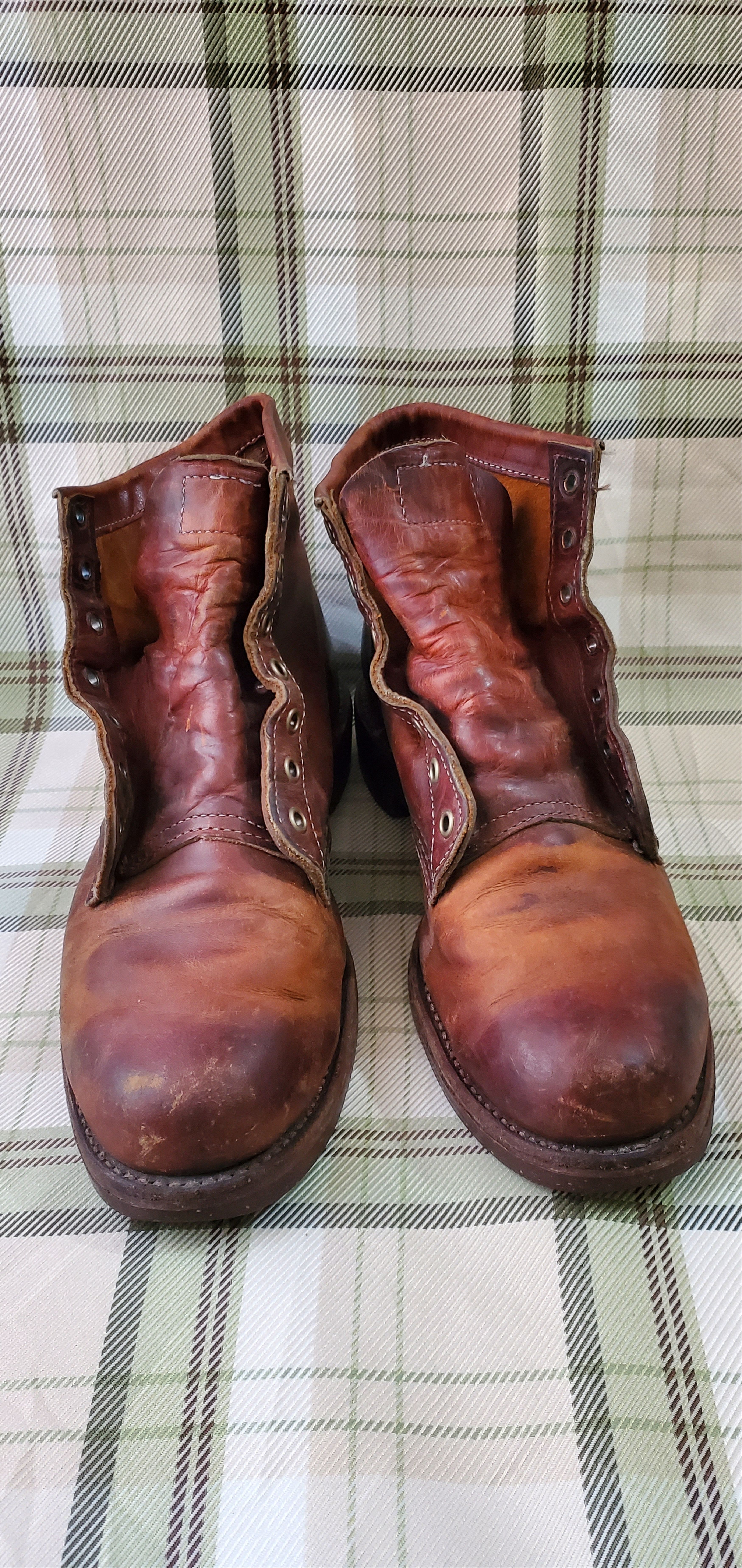 Chippewa CHIPPEWA Brown Leather Lace Up Boots Size US 8 / EU 41 - 2 Thumbnail