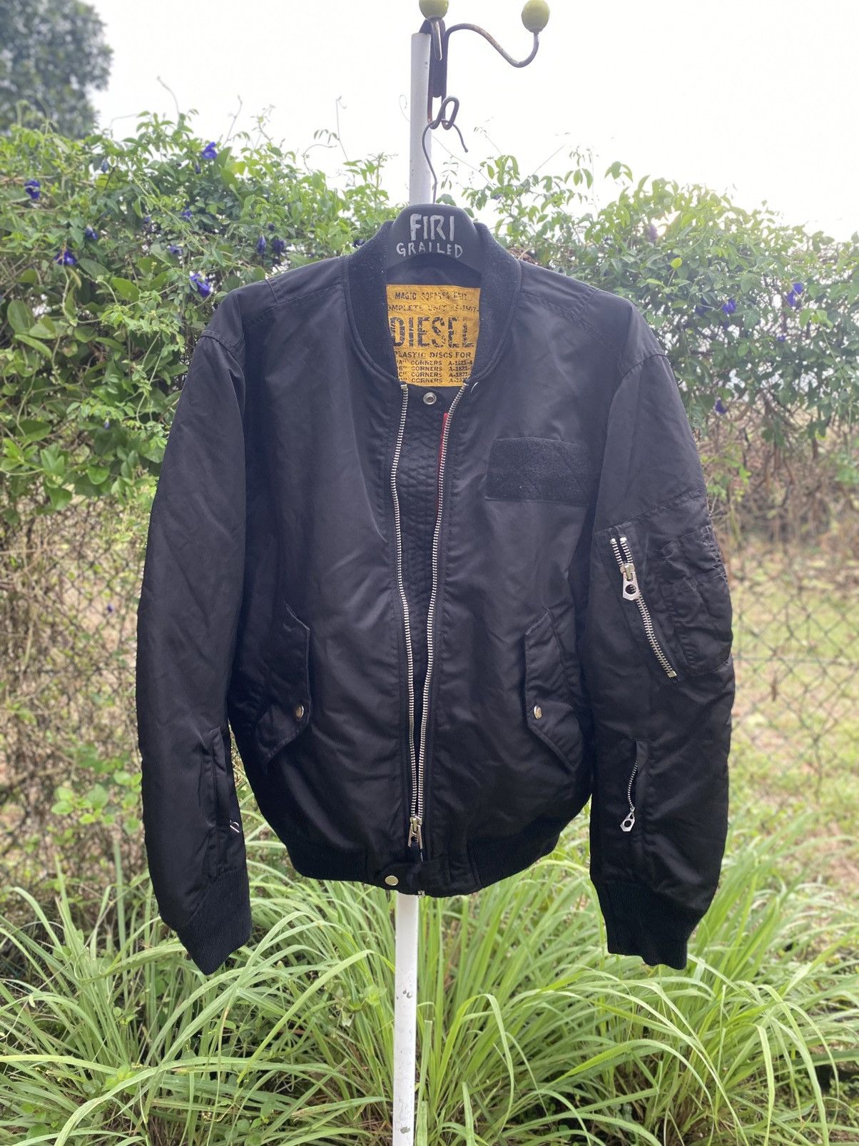 Diesel Diesel Combat Bomber Jacket Size US M / EU 48-50 / 2 - 1 Thumbnail
