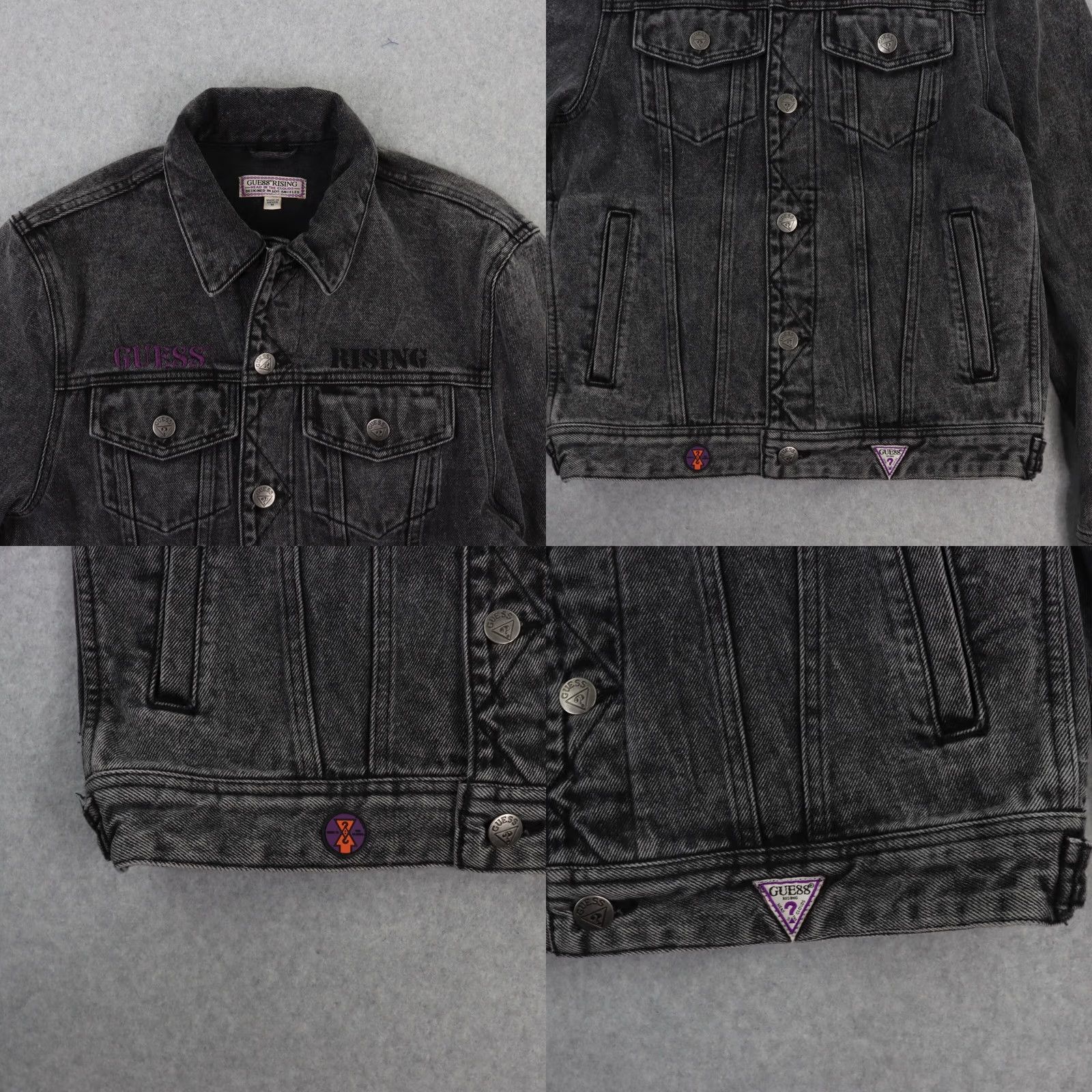 Guess 88RISING X GUESS Jacket MENS Medium Black Cotton Button Jacket Accessories Rare Size US M / EU 48-50 / 2 - 8 Thumbnail
