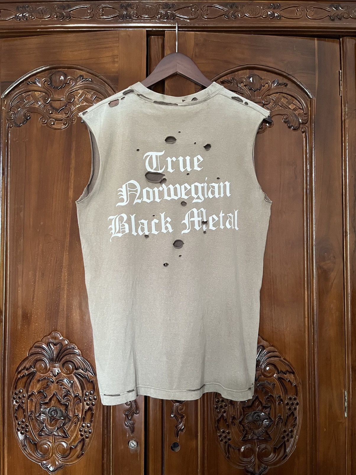 Band Tees Thrashed Sunfaded Darkthrone Sleeveless Size US M / EU 48-50 / 2 - 3 Thumbnail