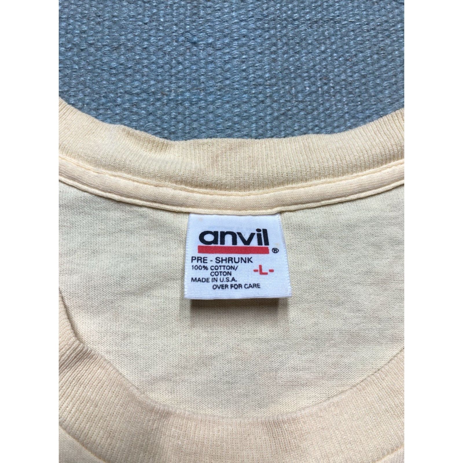Anvil VINTAGE Hilton Head Island South Carolina beach Anvil T-Shirt 90s Graphic Large Yellow Mens Adult L Shirt Size US L / EU 52-54 / 3 - 5 Thumbnail