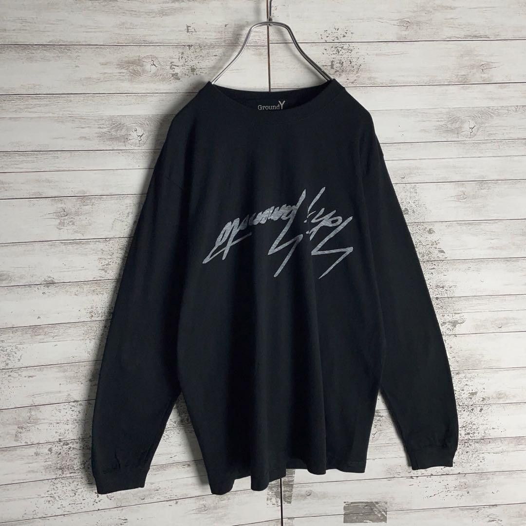 Yohji Yamamoto yohji yamamoto pour homme signature logo long t-shirt Size US M / EU 48-50 / 2 - 3 Thumbnail