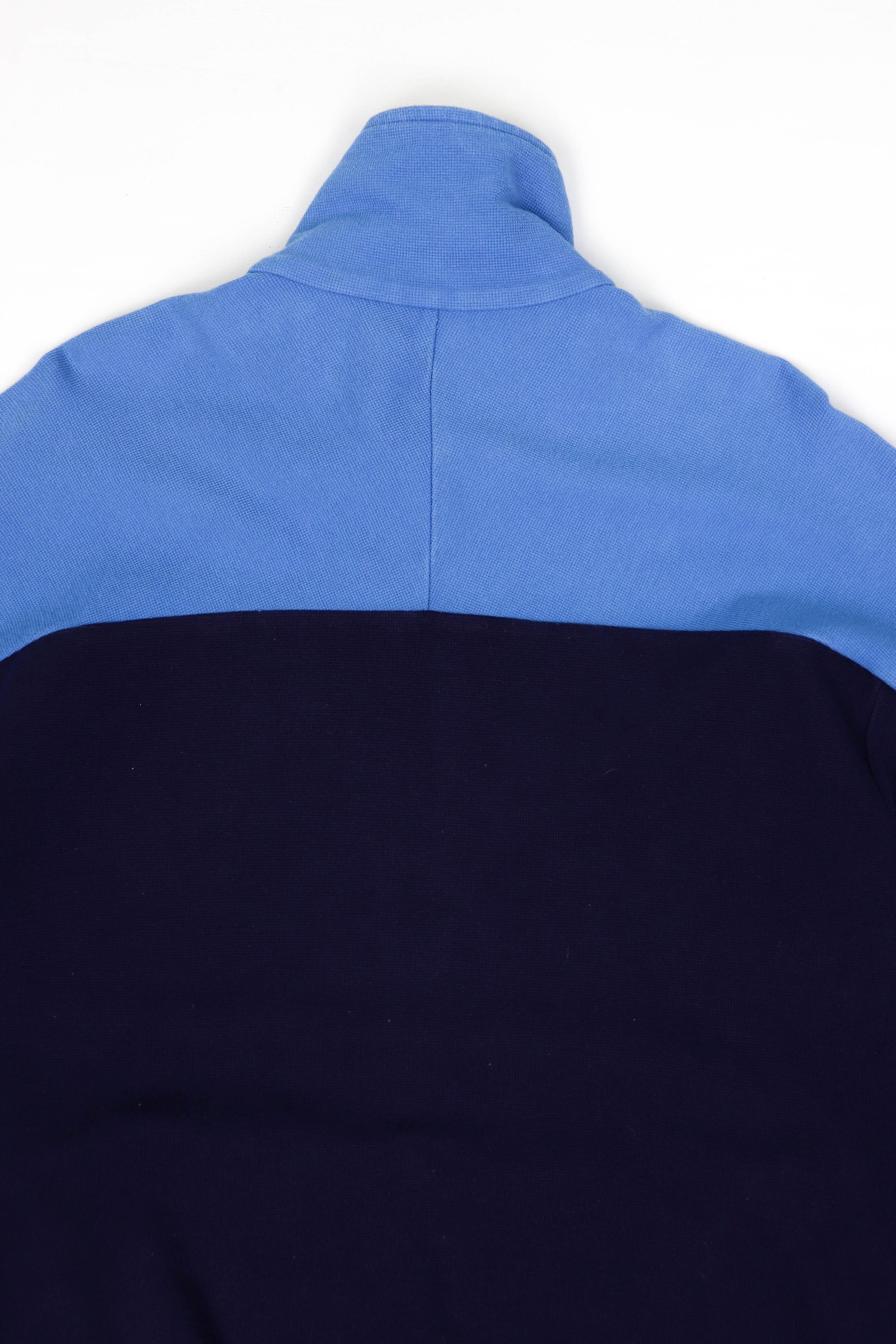 Vintage Bundeswehr Rare Vintage Full Zip Blue Track Top Jacket Size US XL / EU 56 / 4 - 6 Thumbnail