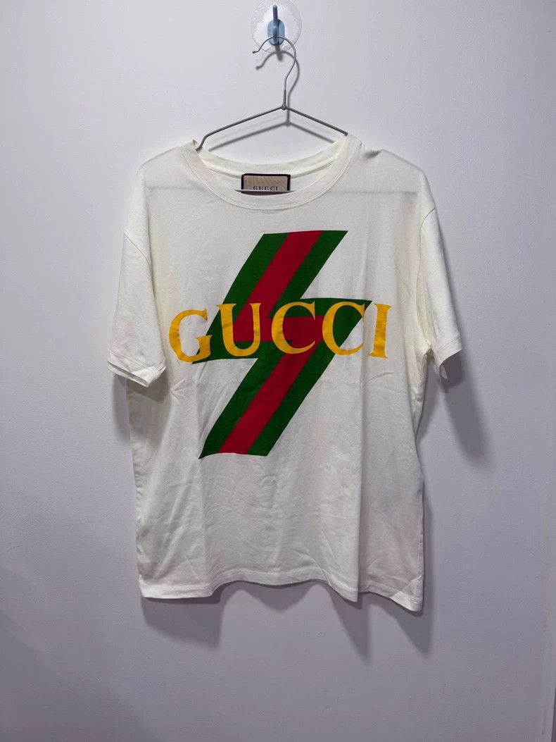 Gucci Gucci Lightning logo short sleeves 2504-Nextarrow Size US XS / EU 42 / 0 - 1 Thumbnail