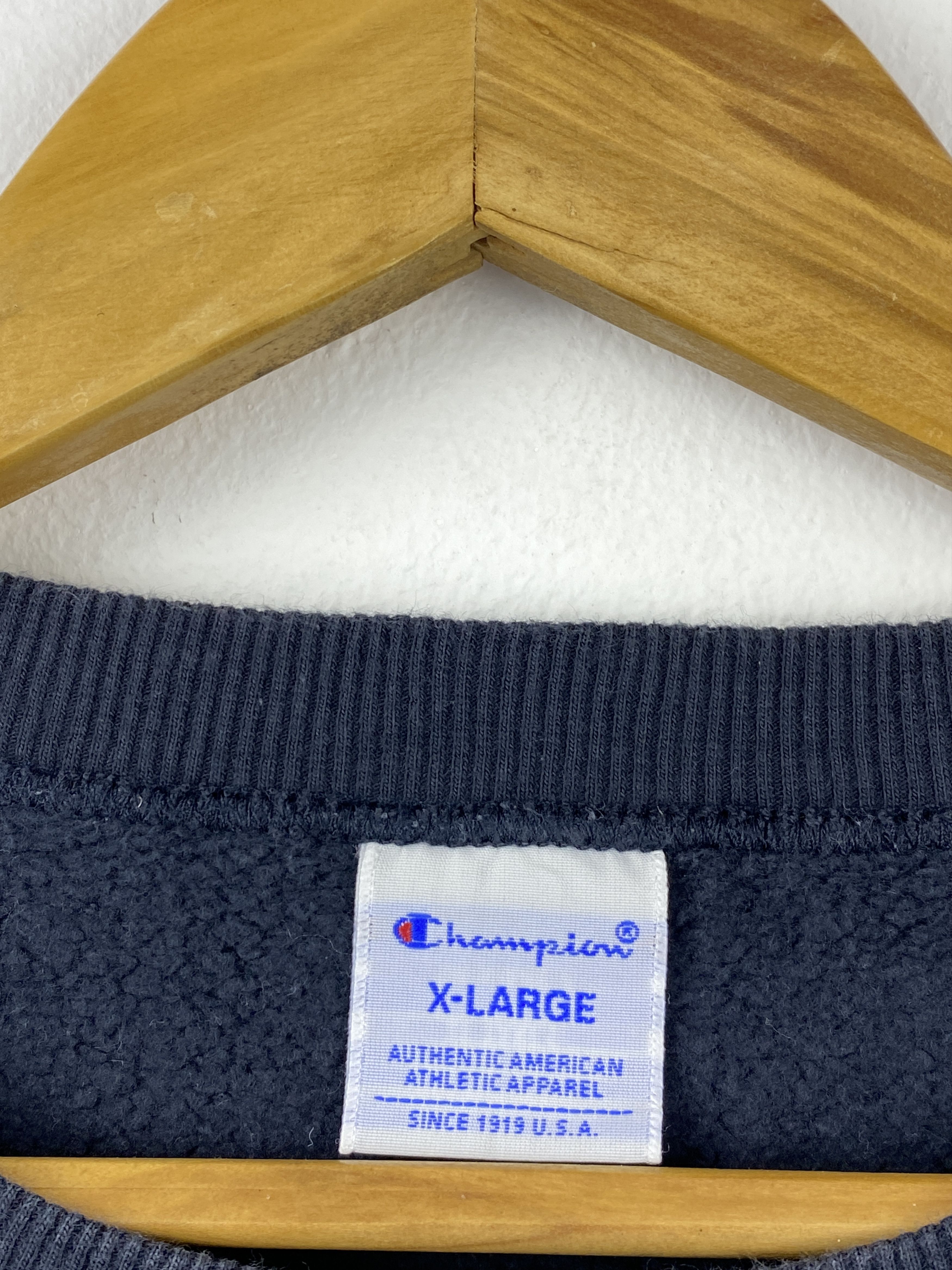 Champion Vintage Champion Plain Pullover Crewneck Sweatshirt SH0433 Size US XL / EU 56 / 4 - 5 Thumbnail