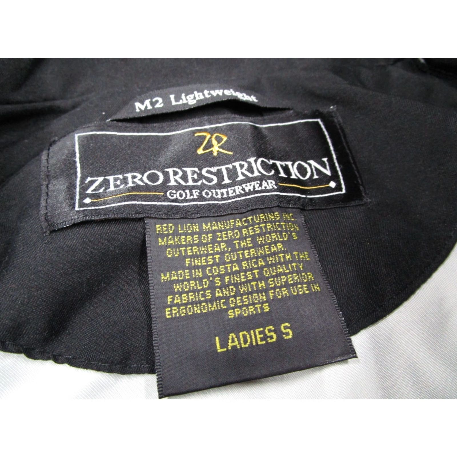 Vintage Zero Restriction Vest Women Small Gray M2 Lightweight Full Zip Golf Performance Size S / US 4 / IT 40 - 2 Thumbnail