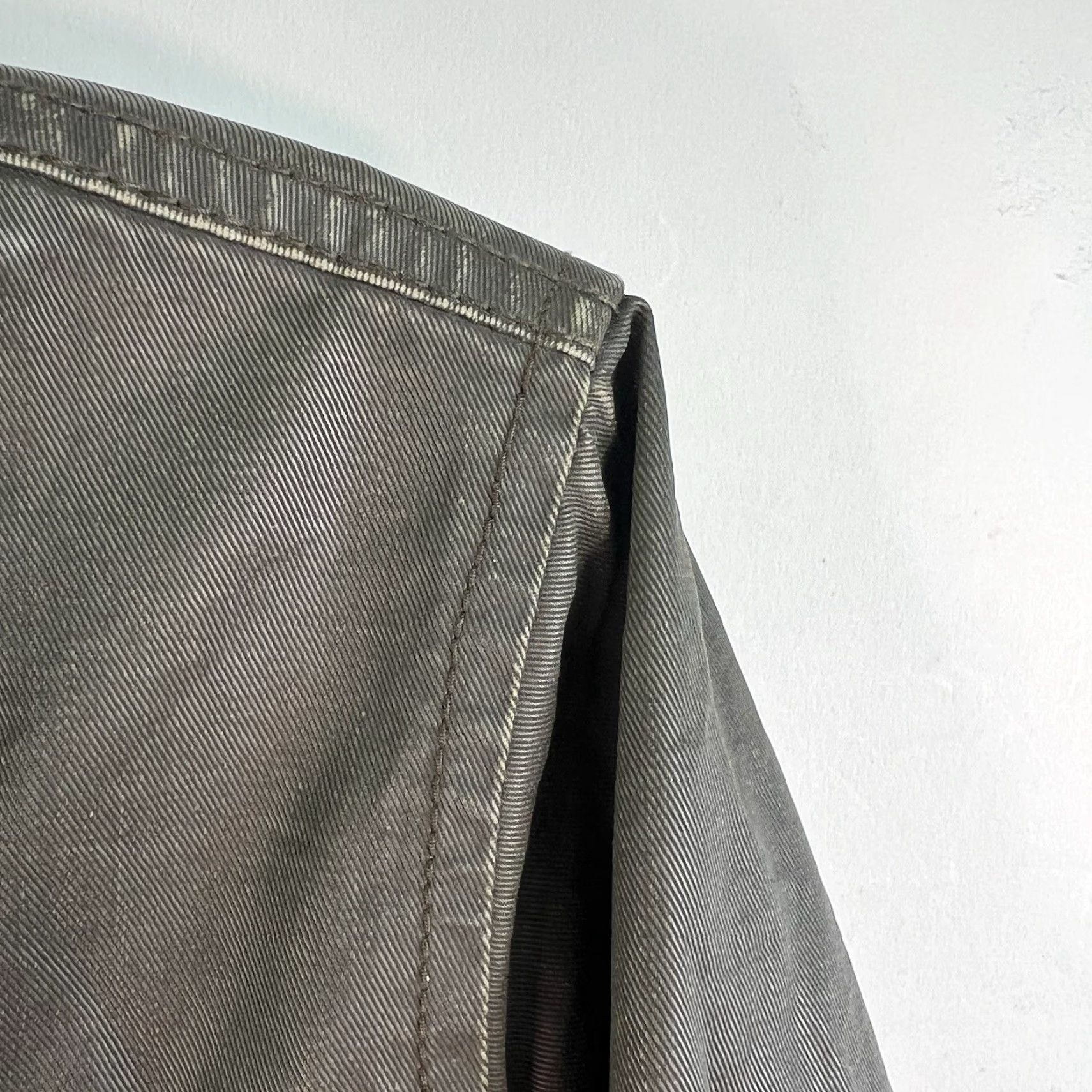 J.Crew VINTAGE J.CREW Military Jacket Waxed Cotton Brown Size M Women's Outdoor Casual Fall Spring Summer Winter Size M / US 6-8 / IT 42-44 - 2 Thumbnail
