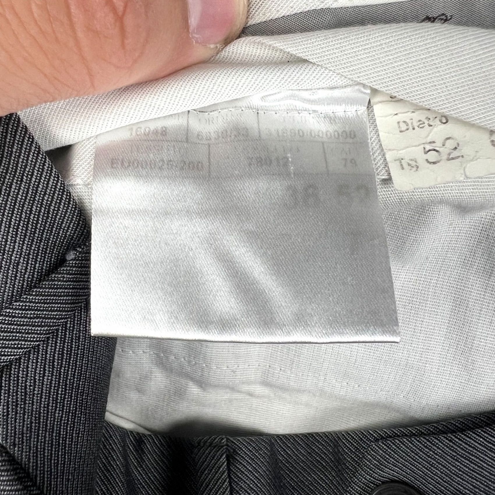 Canali Canali Dress Pants Trouser Slacks Wool Straight Fit Flat Front 36x30 Grey Mens Size US 38 / EU 54 - 4 Thumbnail