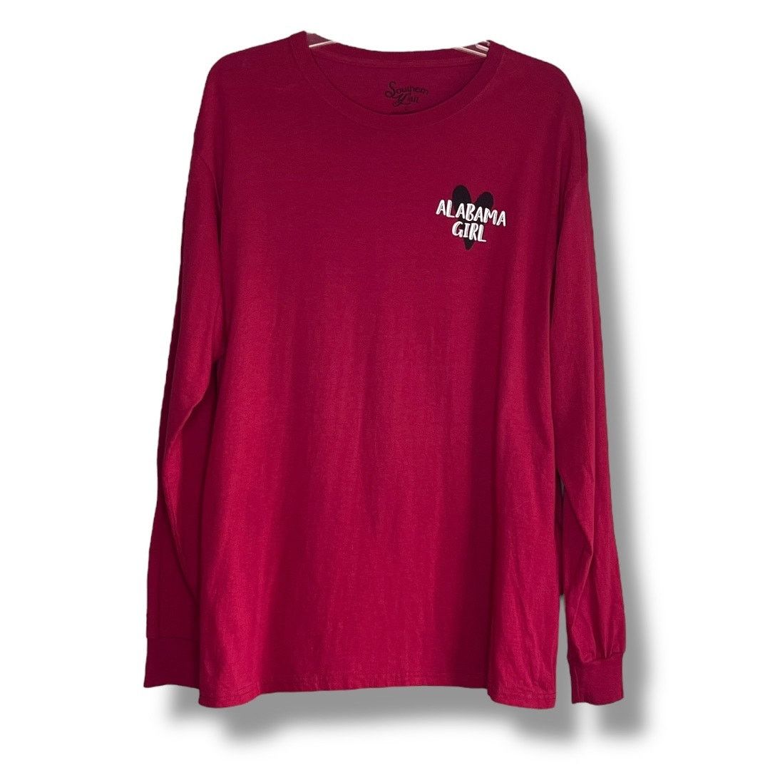 Other Southern Y’all Alabama Girl Crimson Tide long sleeve T-shirt Size XS / US 0-2 / IT 36-38 - 2 Thumbnail