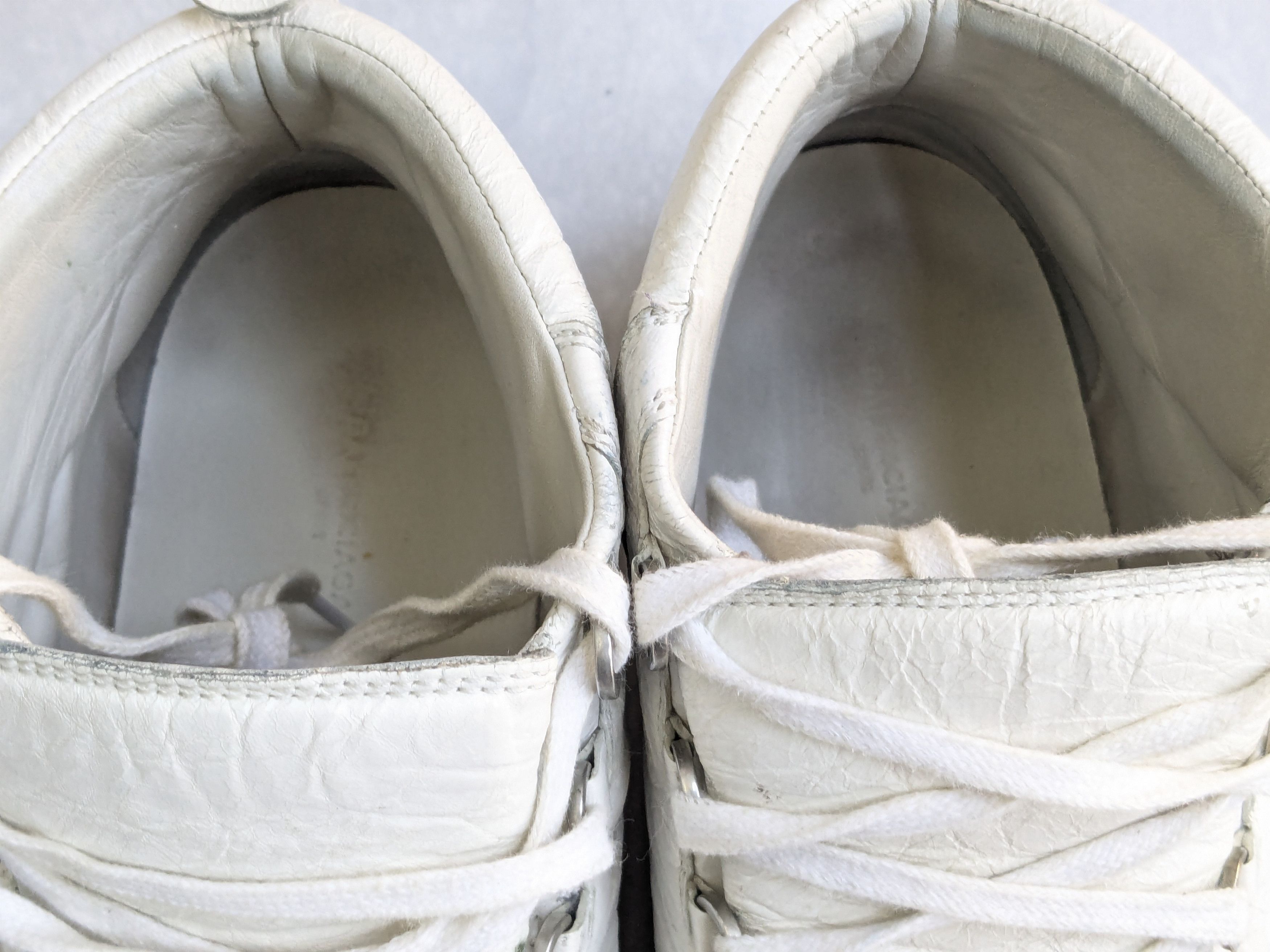 Balenciaga Balenciaga Arena Sneakers White 13 High Tops Leather Size US 13 / EU 46 - 5 Thumbnail