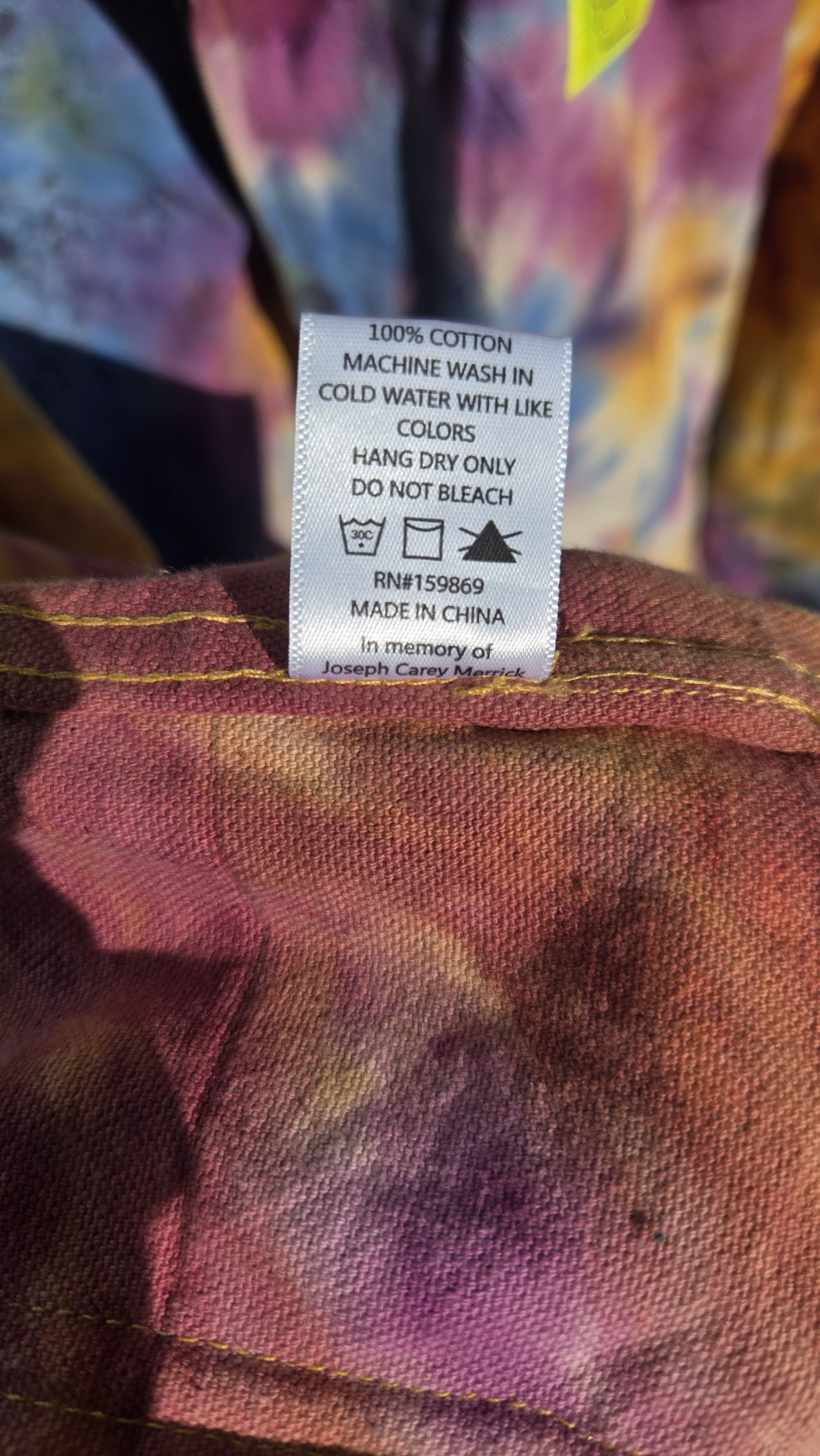 Brain Dead Tie Dye Chore Jacket Size US M / EU 48-50 / 2 - 4 Thumbnail