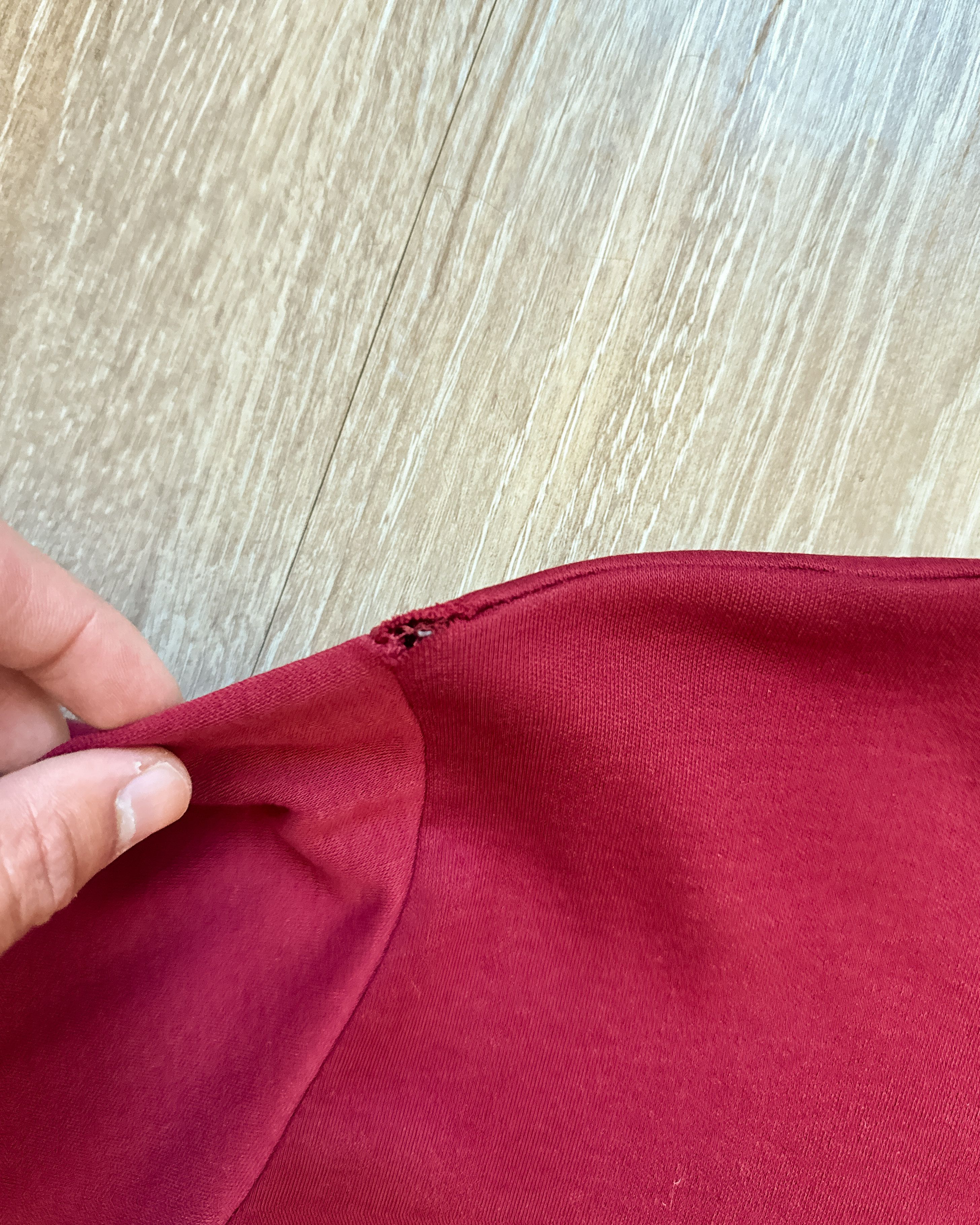 Le TIGRE Vintage 1980s Le Tigre Polo Shirt Burgundy Red Men's XL Size US XL / EU 56 / 4 - 6 Thumbnail