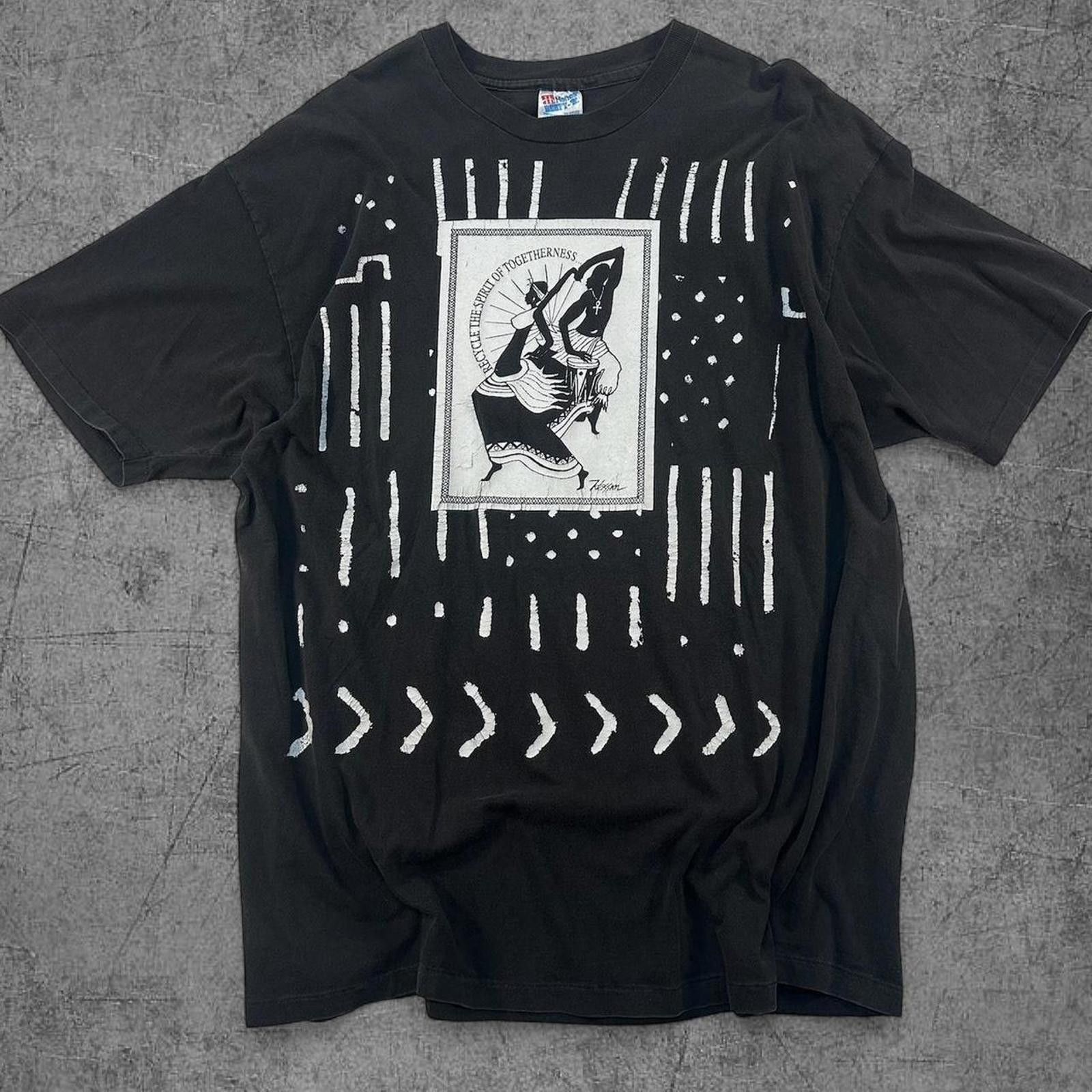 Arts & Science 1993 Togetherness WACP Salute to Mali Art Tee Size US XXL / EU 58 / 5 - 1 Thumbnail