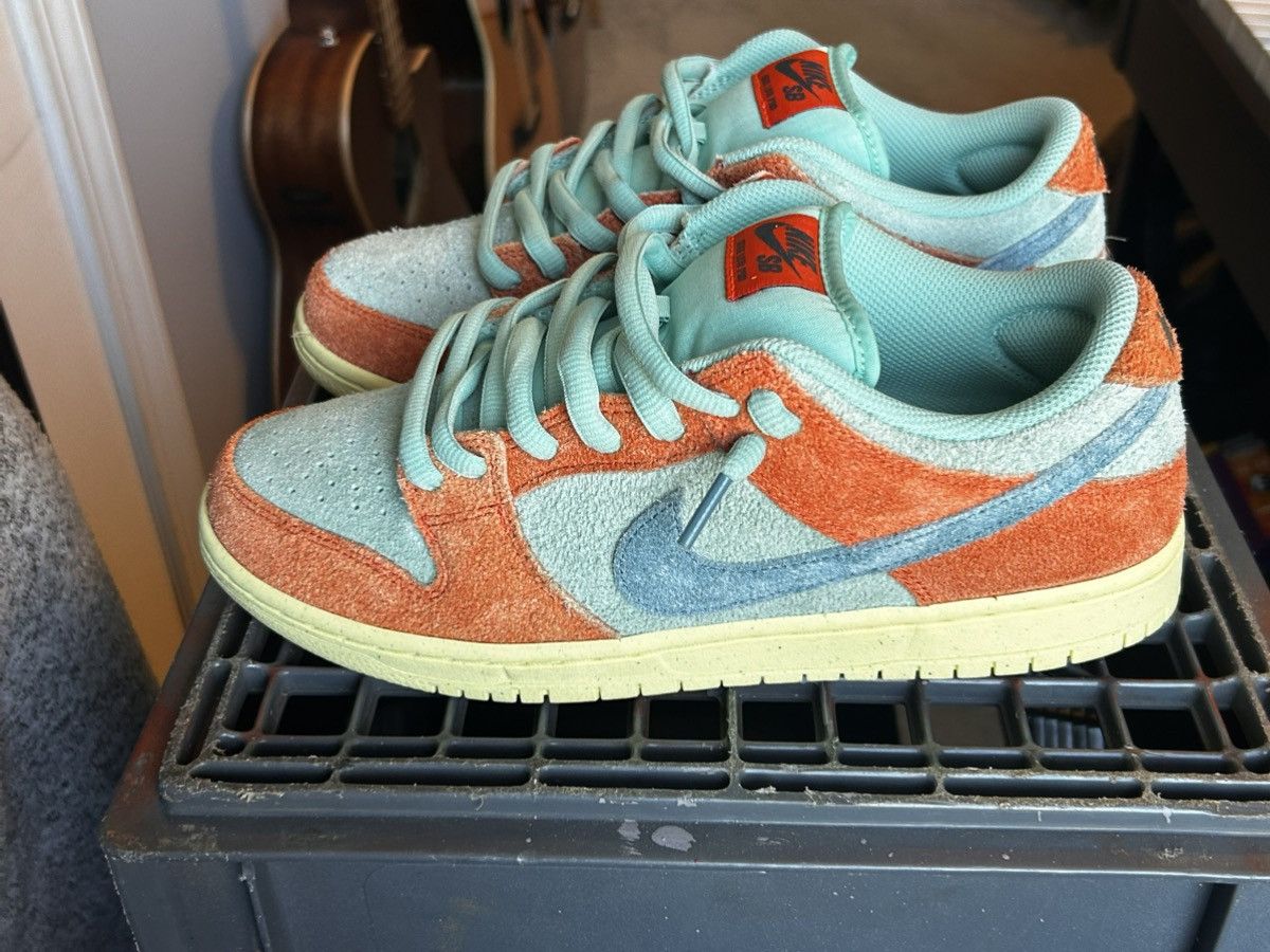 Nike Nike SB orange emerald rise Size US 8.5 / EU 41-42 - 2 Thumbnail