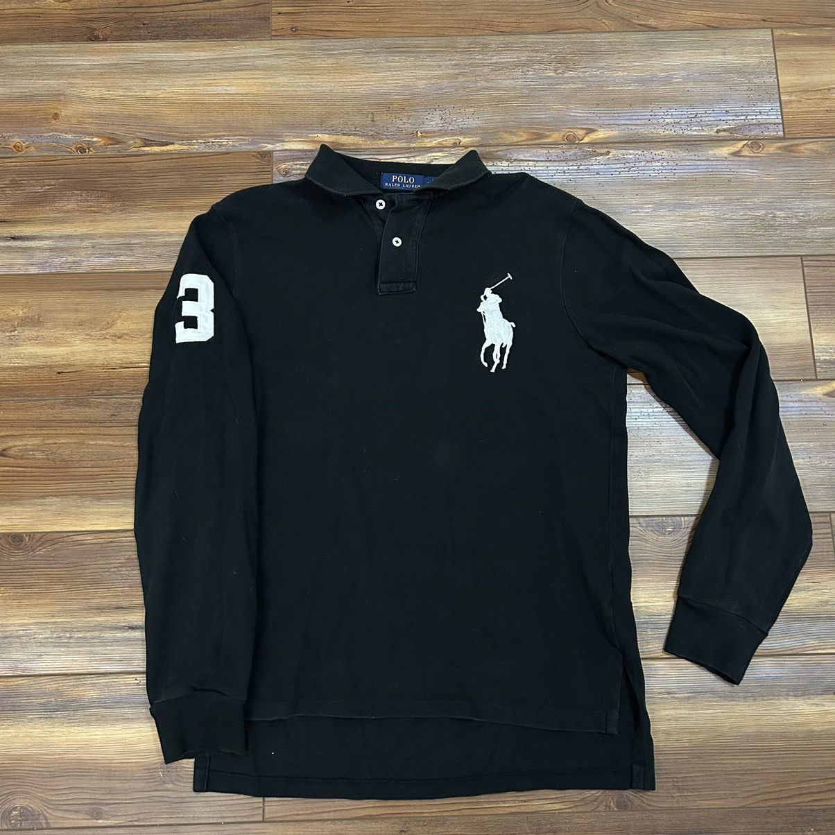 Polo Ralph Lauren Black Polo Ralph Lauren Chief Keef Custom Fit ...