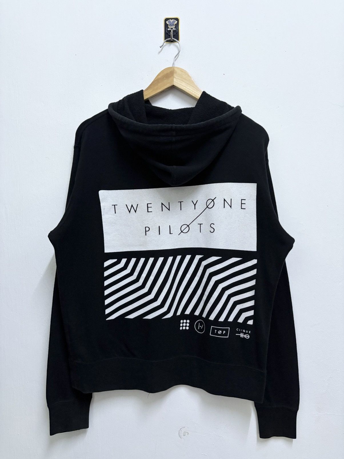 Band Tees 2000's Twenty One Pilots - Album Blurry Face Hoodie Zipper Size US M / EU 48-50 / 2 - 2 Thumbnail