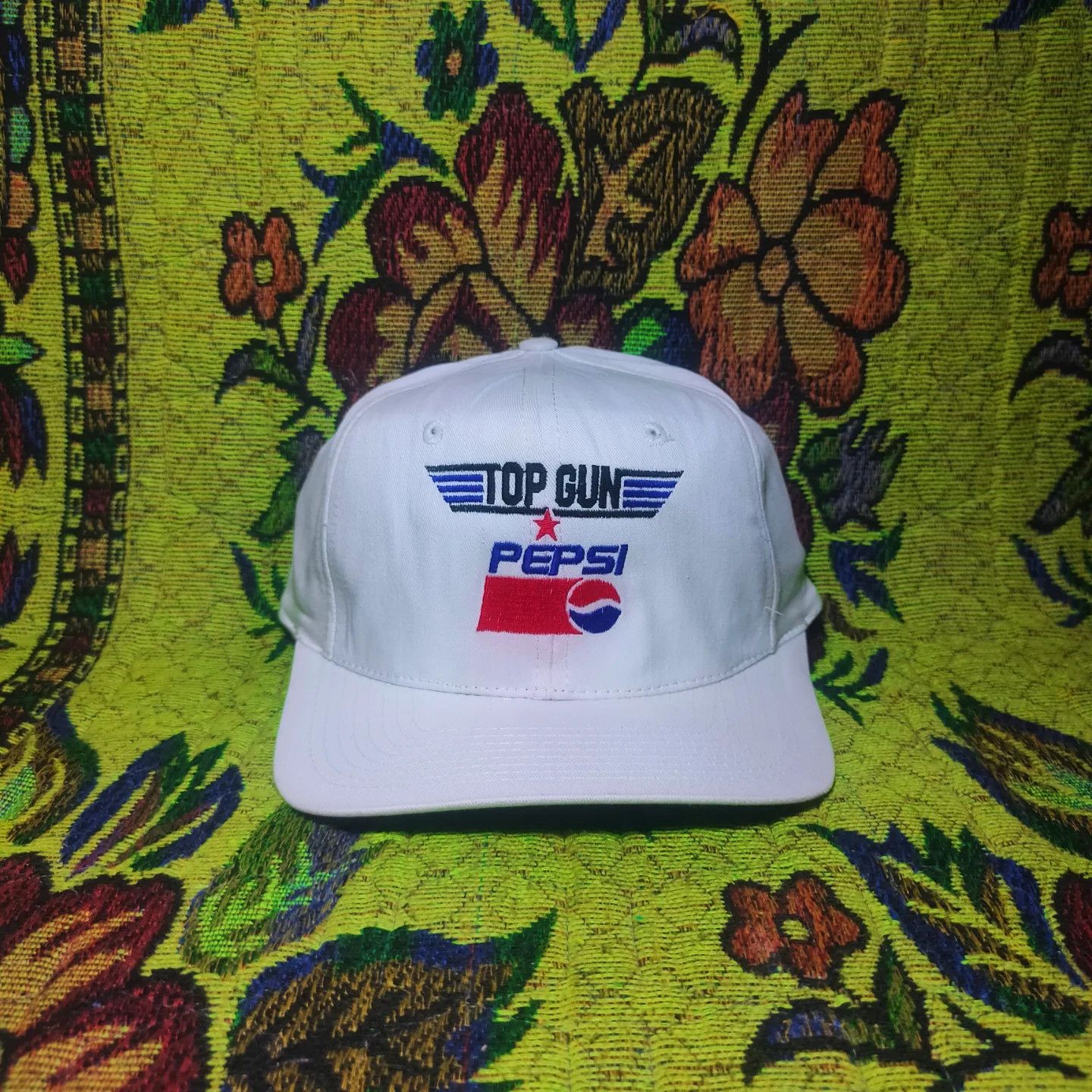 Pepsi × Vintage Top Gun Pepsi Hat Size ONE SIZE - 1 Thumbnail