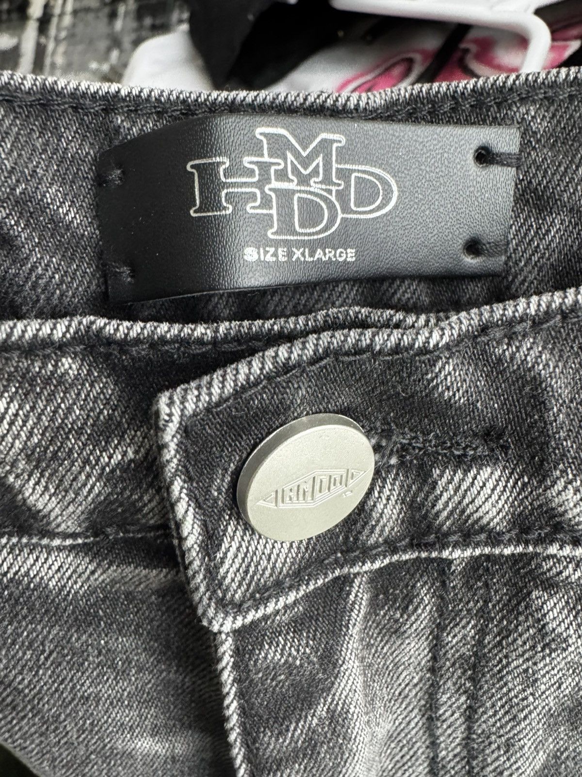HMDD HMDD 'CRYSTAL H-STAR' BLACK JEANS size XL Size US 36 / EU 52 - 6 Thumbnail
