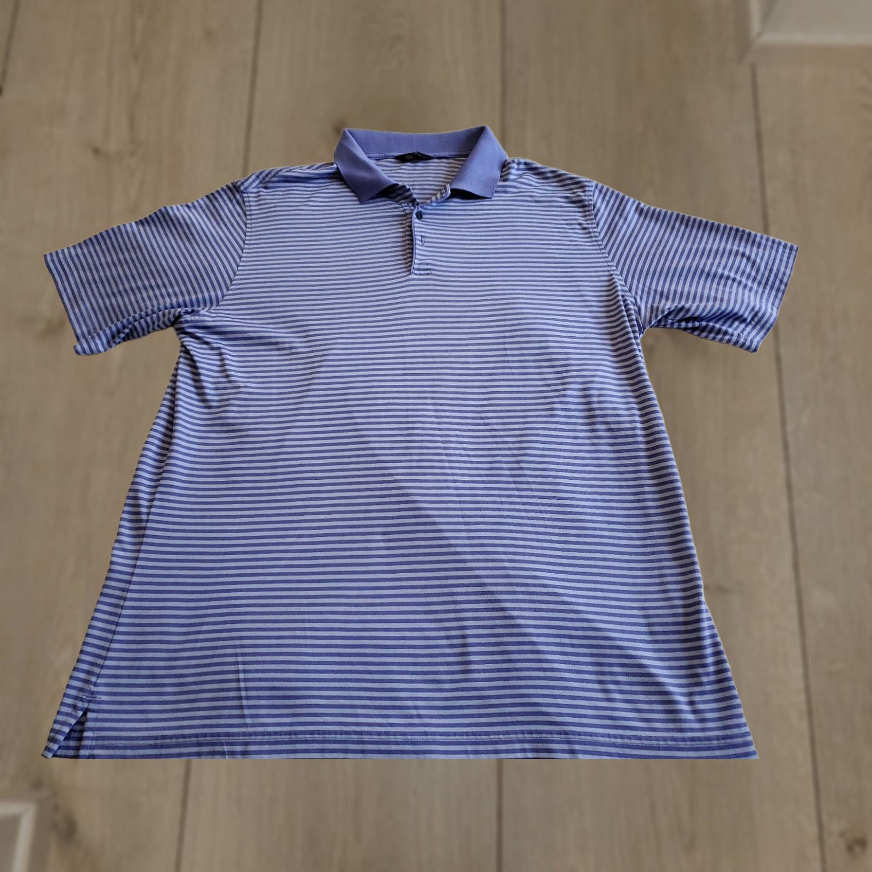 Vintage Walter Hagen Striped Polo Golf Shirt Mens XL Short Sleeve Purple Size US XL / EU 56 / 4 - 1 Thumbnail