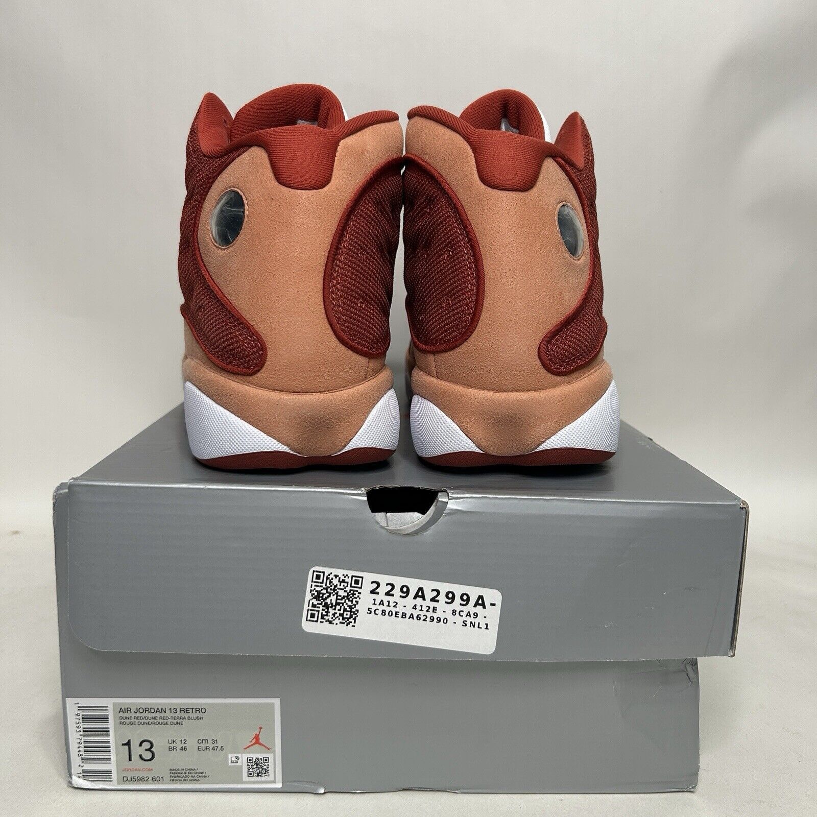 Nike Nike Shoes Air Jordan 13 Retro “Dune Red” 2024 Size US 13 / EU 46 - 4 Thumbnail