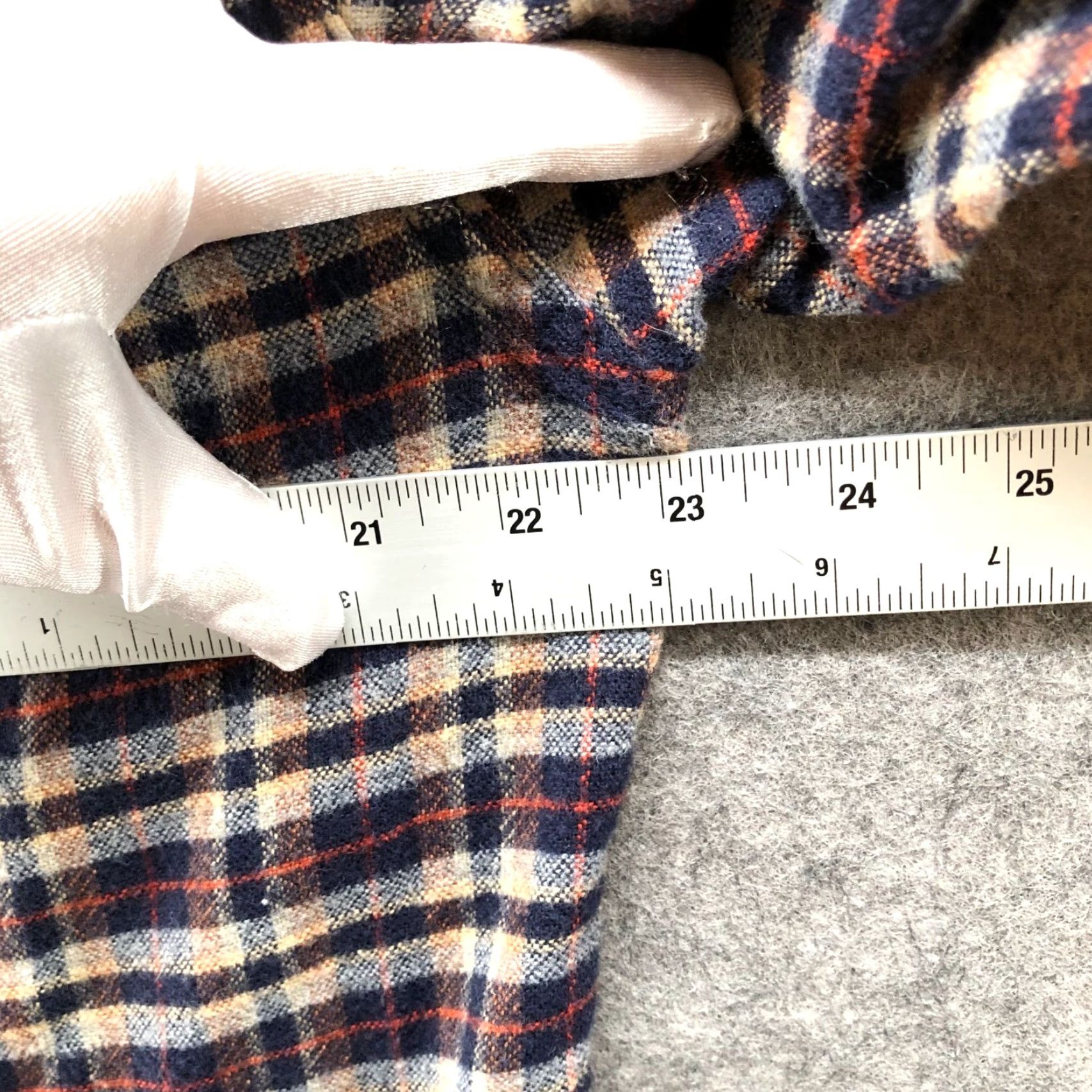 J.Crew J. Crew Flannel Shirt Mens L Elbow Patch Brown Blue Plaid Long Sleeve Shirt Mens L Brown Blue Plaid Shirt Size US L / EU 52-54 / 3 - 6 Thumbnail