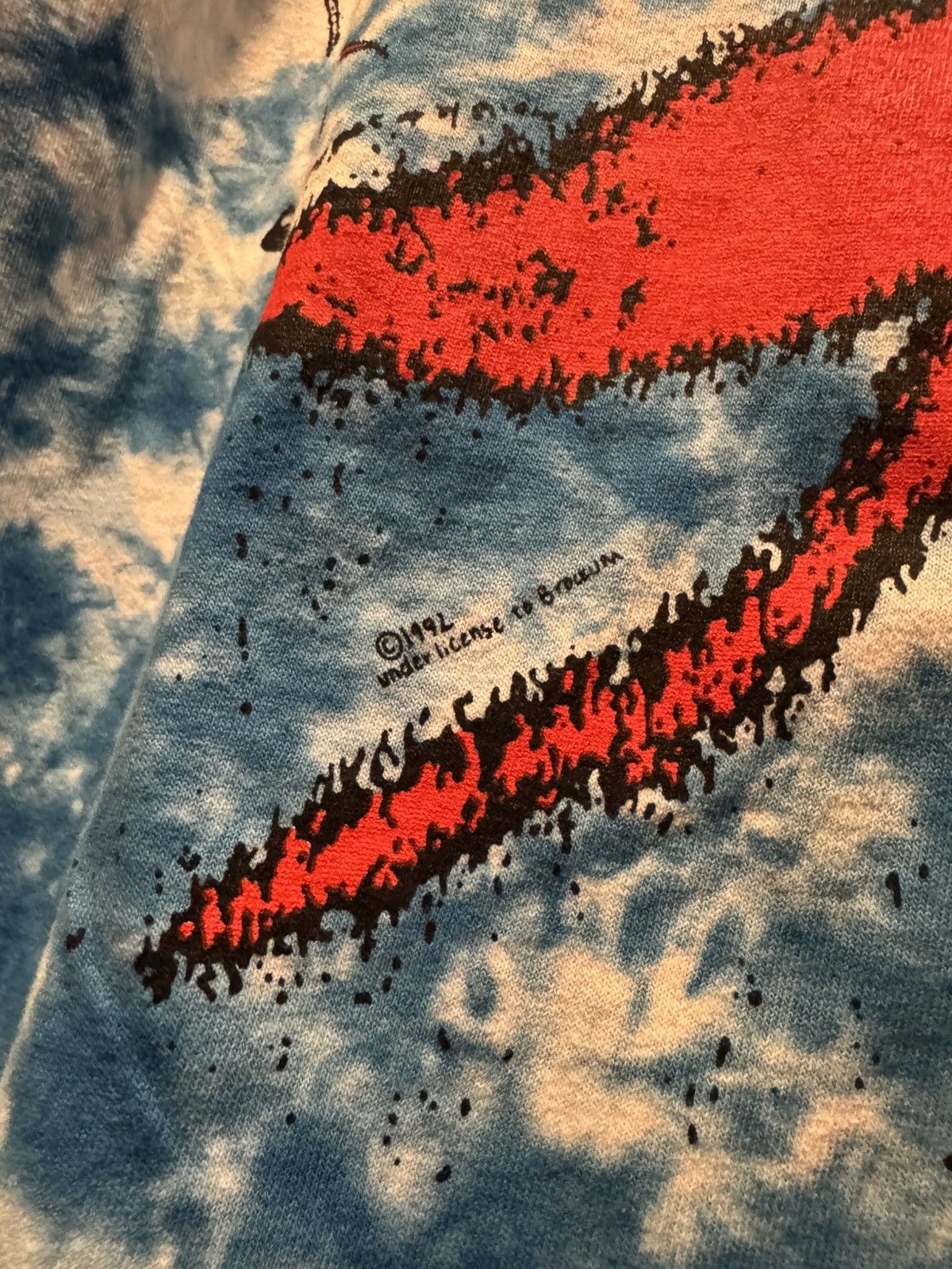 Liquid Blue Vintage 1992 The Cure The Wish Tour AOP Brockum Liquid Blue Size US XL / EU 56 / 4 - 4 Thumbnail