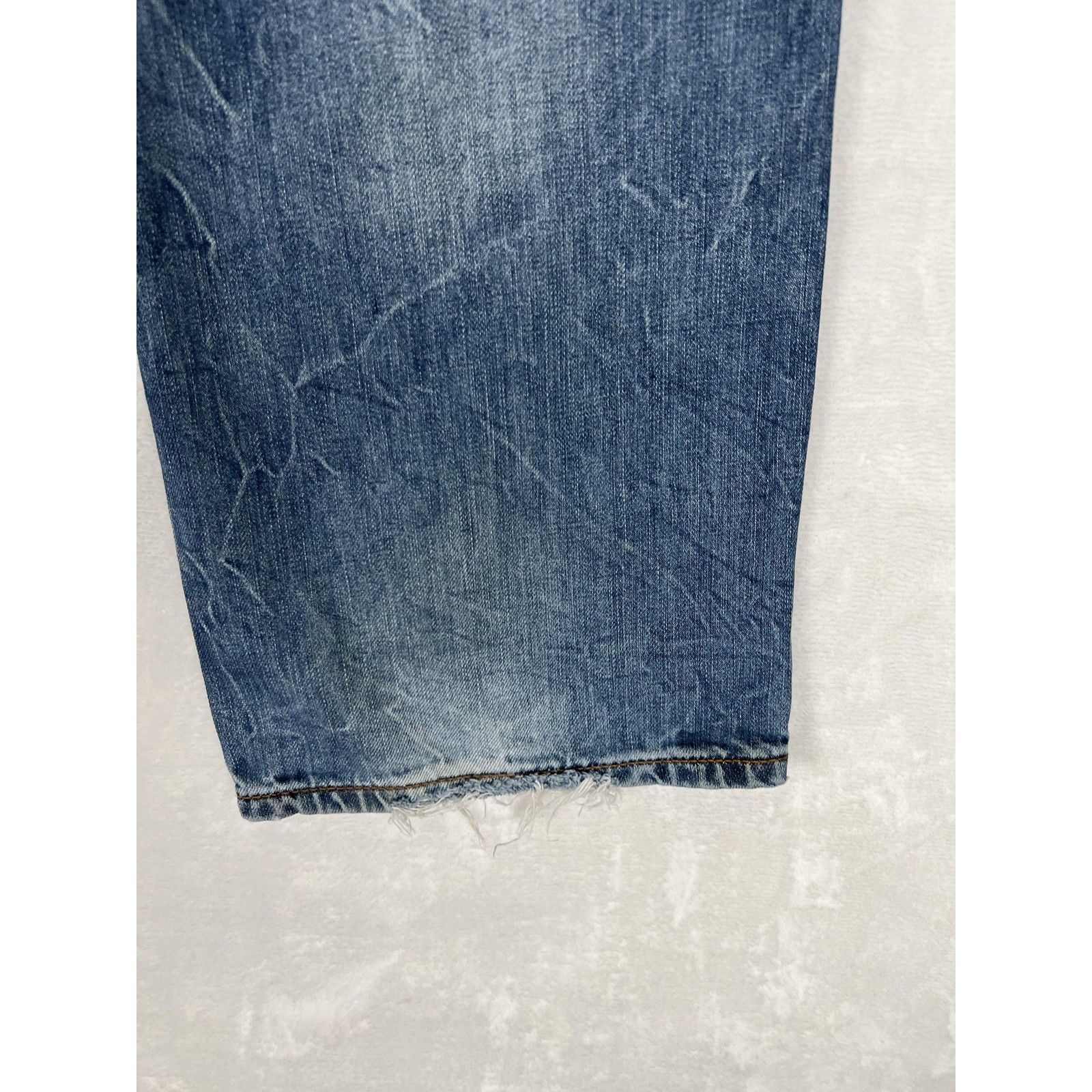 Rocawear Vintage Rocawear Jeans Mens 38 Blue Straight Fit Distressed Size US 38 / EU 54 - 7 Thumbnail
