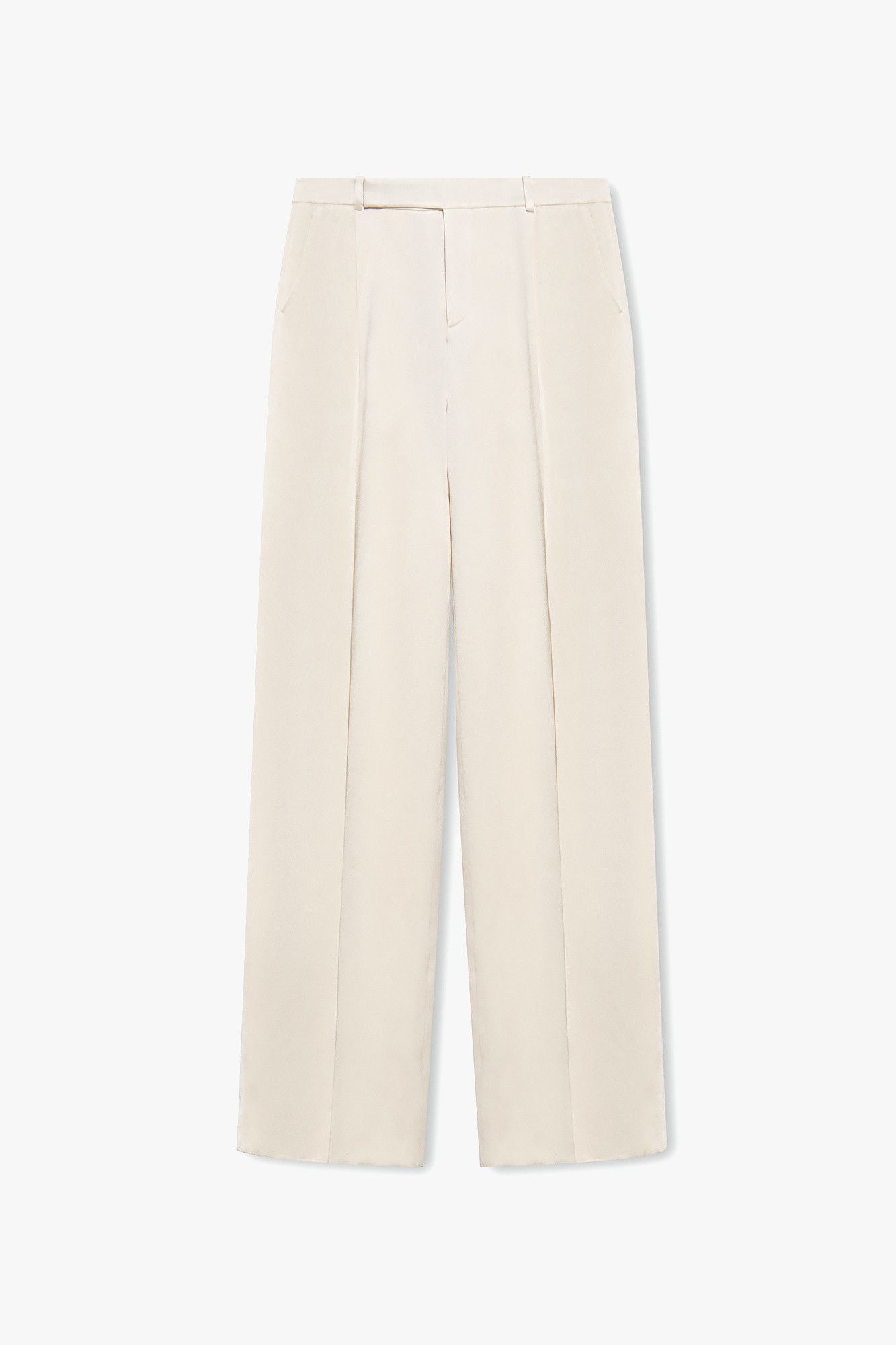 Saint Laurent Paris o1bcso1str1024 Flared Pants in White Size US 36 / EU 52 - 1 Preview