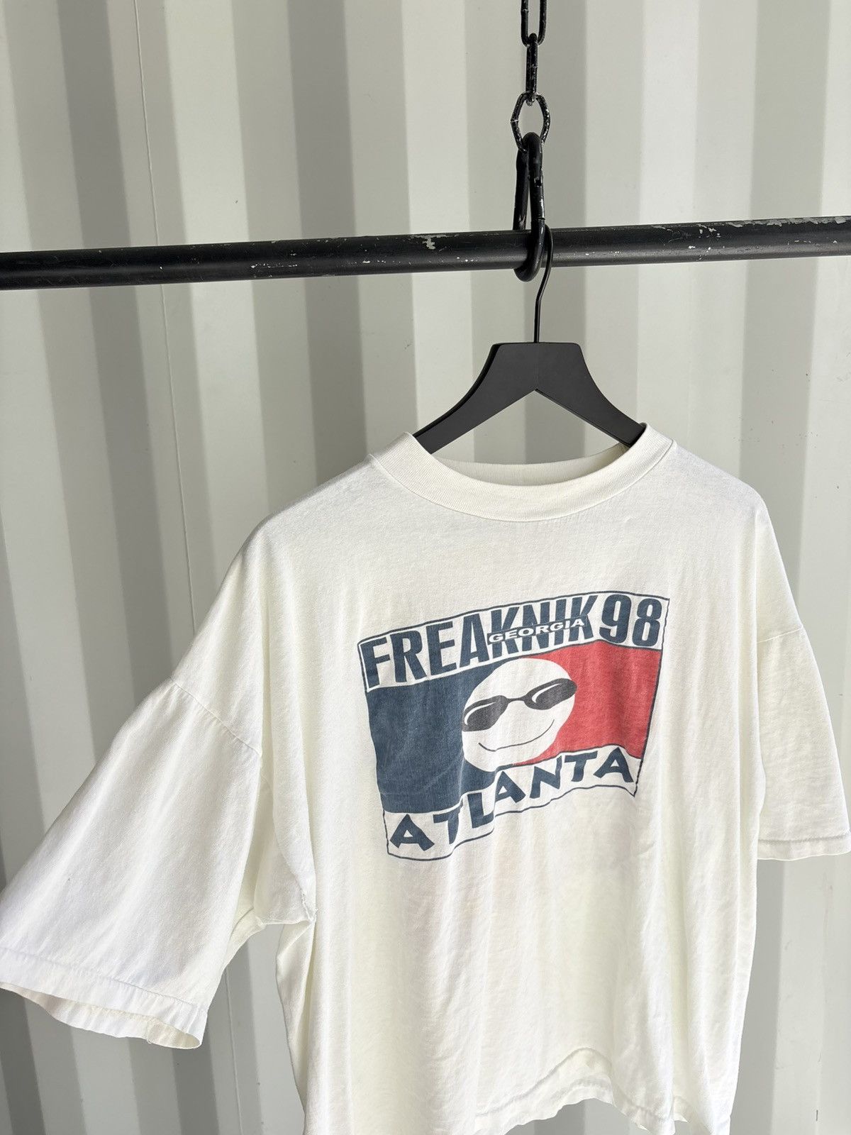 Vintage Vintage Freaknik Swing My Way Shirt Faded Distressed Grunge Size US XL / EU 56 / 4 - 4 Thumbnail