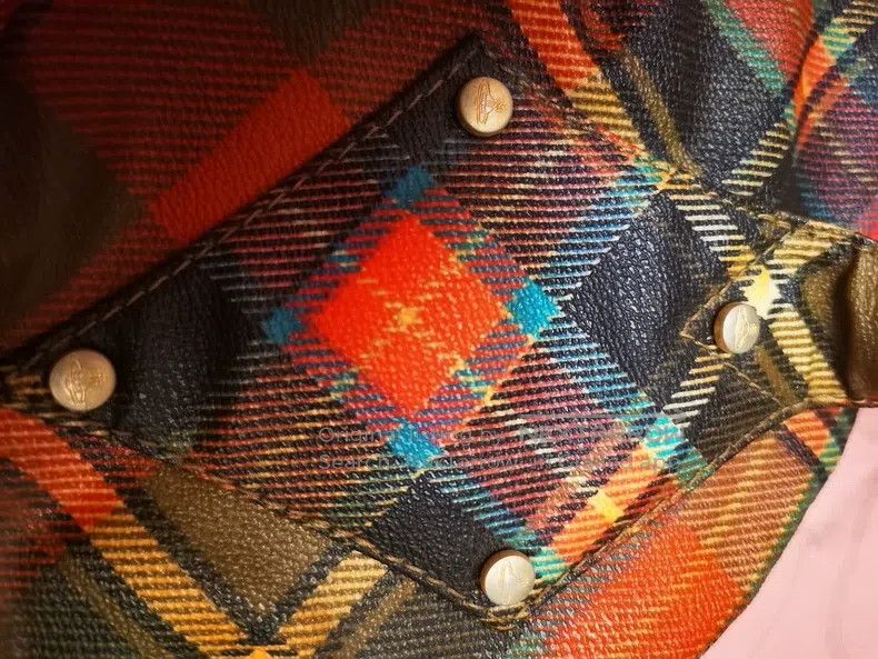 Vivienne Westwood Vivienne Westwood size os Classic red checkered bowling bag Size ONE SIZE - 4 Thumbnail