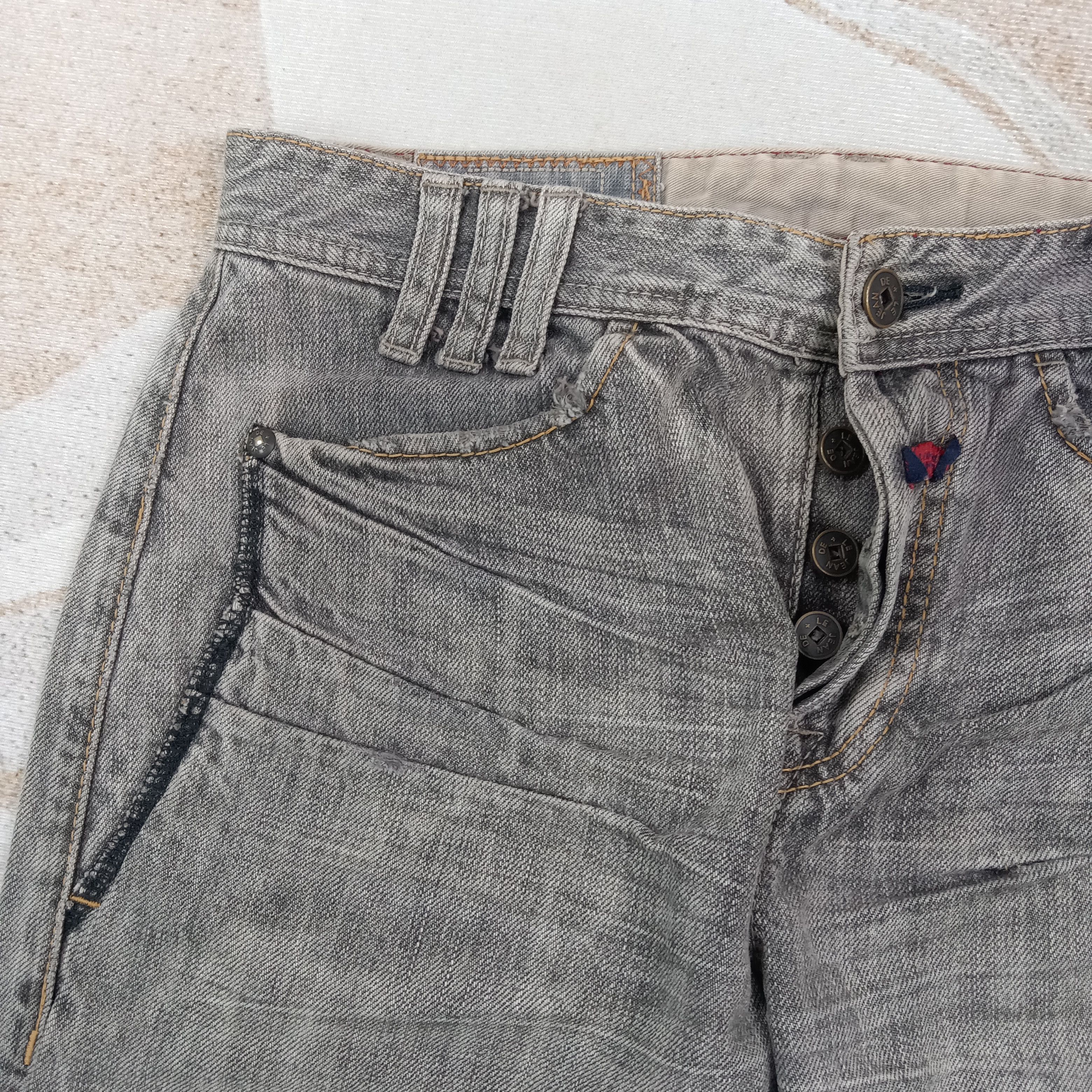 Marithe + Francois Girbaud Marithe Francois Girbaud Designer Baggy Denim Jeans C280N19 Size US 29 - 3 Thumbnail