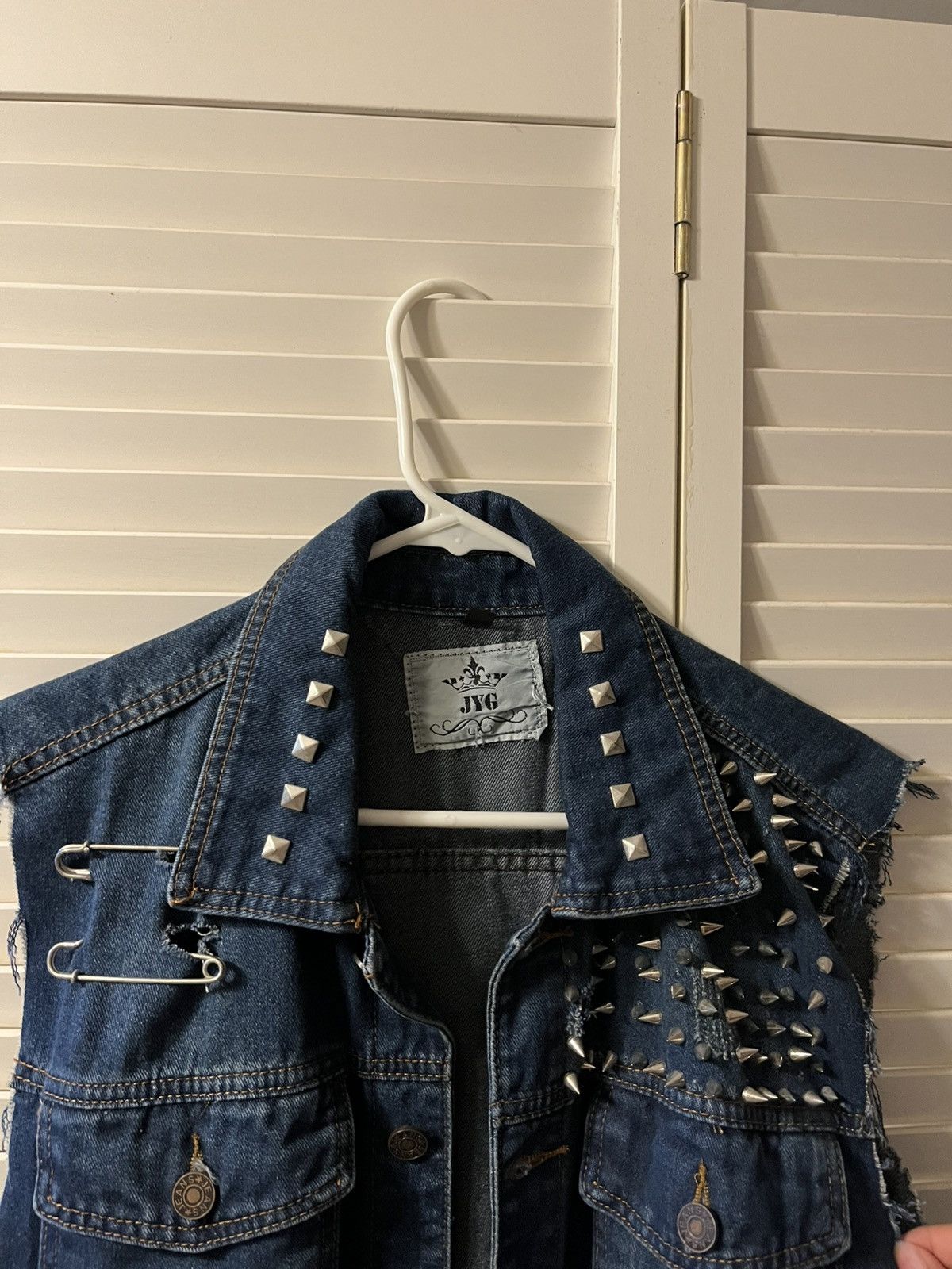 Other Punk rock denim vest Size US M / EU 48-50 / 2 - 3 Thumbnail