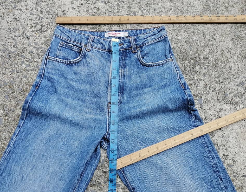 Designer × Mango Leandra Medine X Mango FW19 Collection Denim Jeans Size 26" / US 2 / IT 38 - 8 Thumbnail
